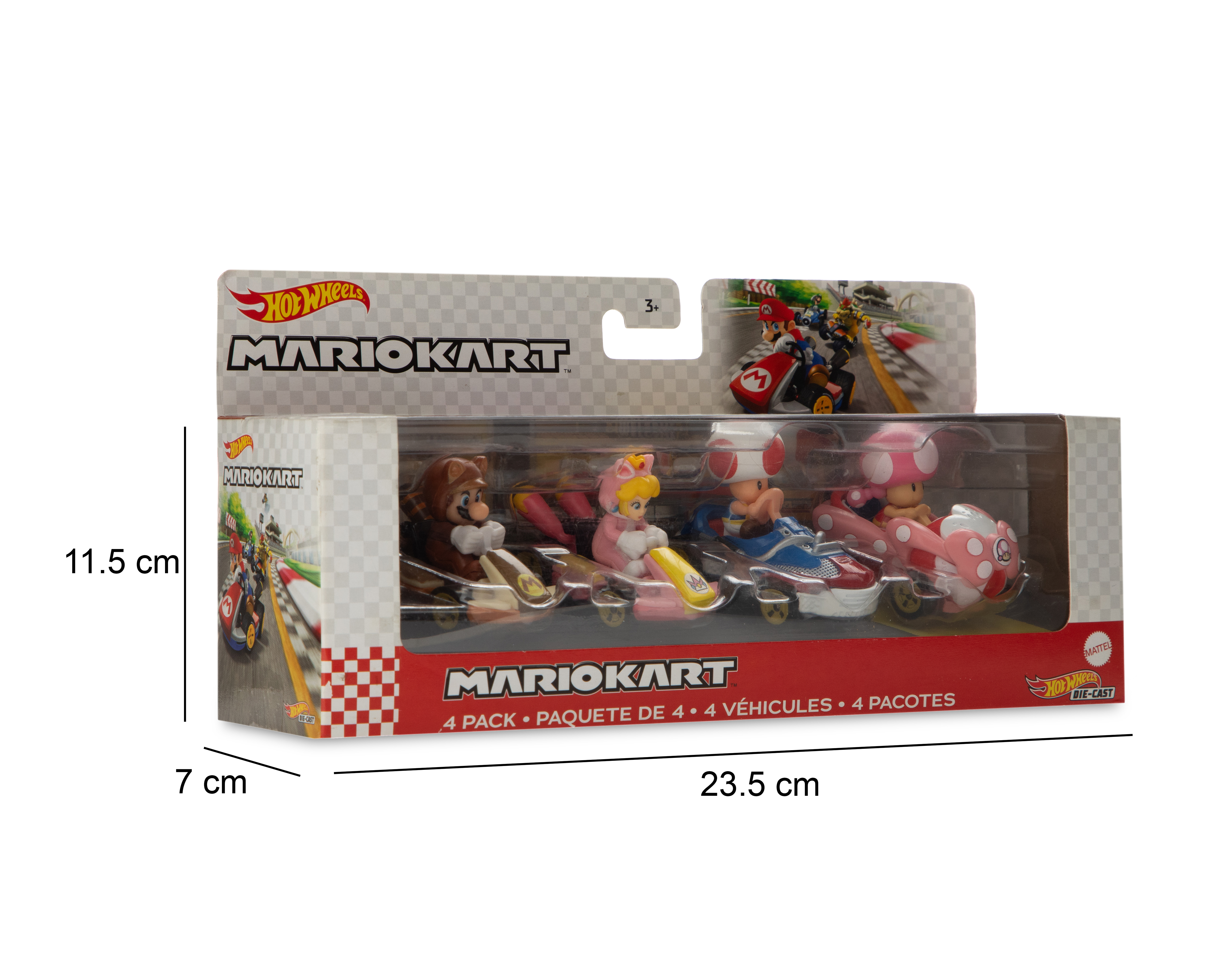 Foto 3 | Foto 3 | Carros Hot Wheels Mario Kart 1 Set al Azar