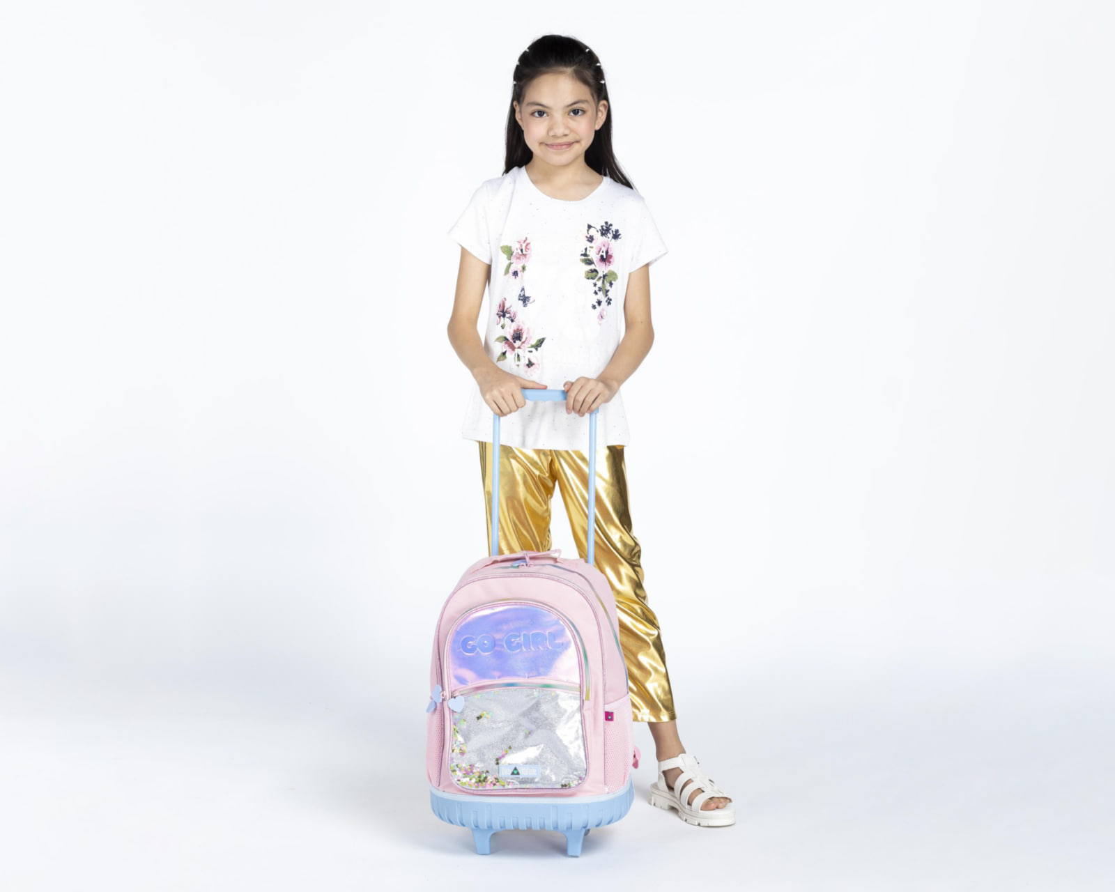 Foto 10 pulgar | Foto 9 | Mochila Escolar Girls Attitude Rosa