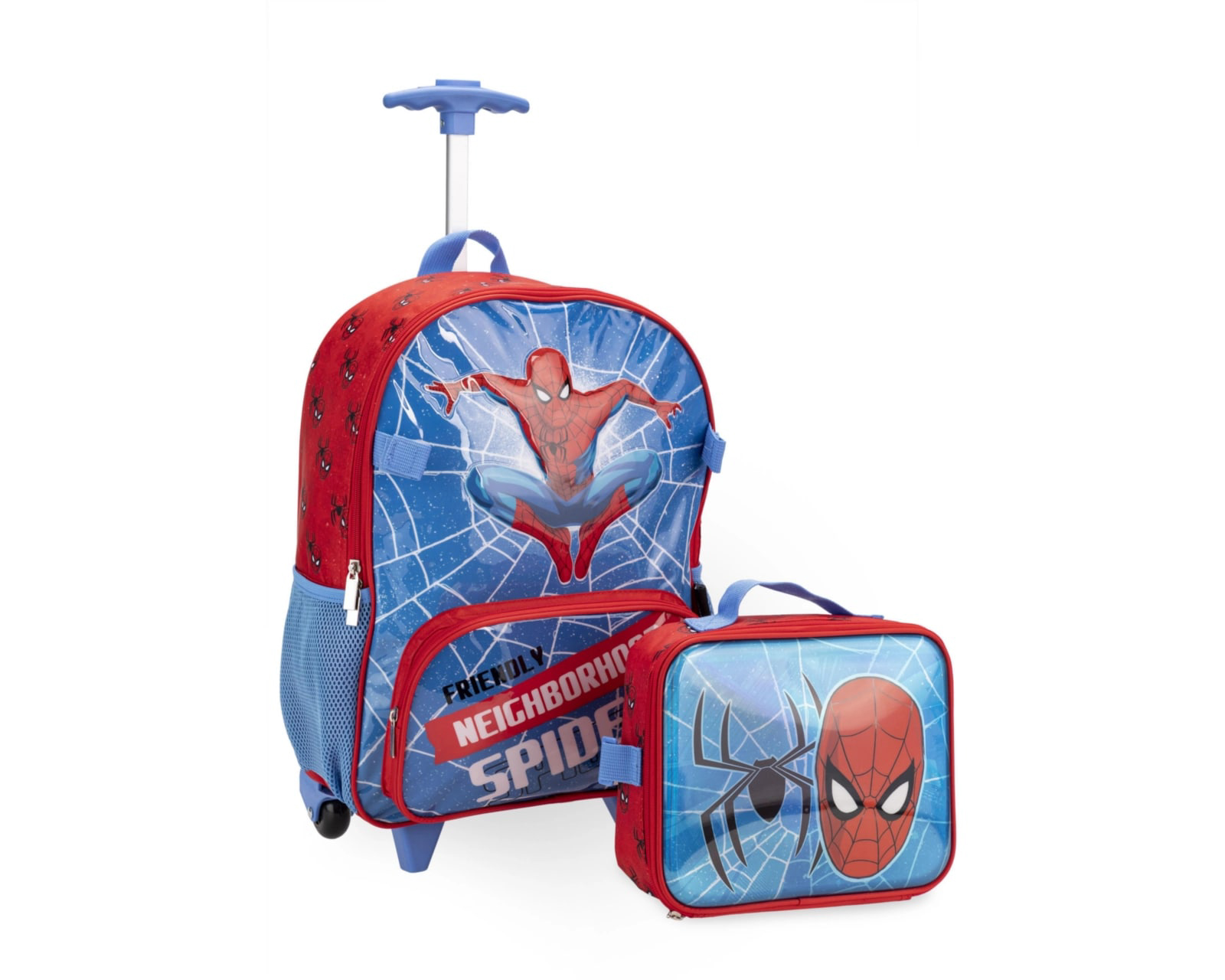 Foto 2 | Foto 2 | Mochila con Ruedas y Lonchera Marvel Spider-Man