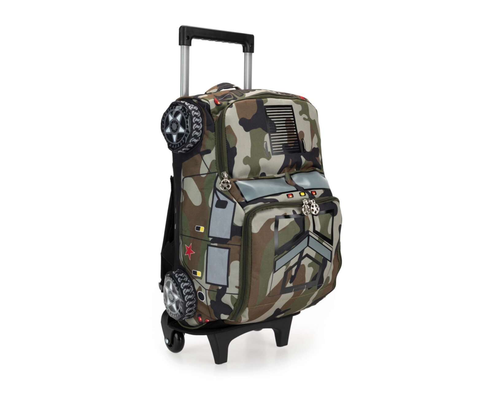 Foto 3 pulgar | Foto 2 | Mochila con Ruedas Refill Verde