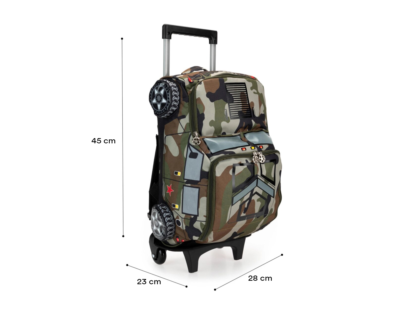 Foto 8 | Foto 8 | Mochila con Ruedas Refill Verde