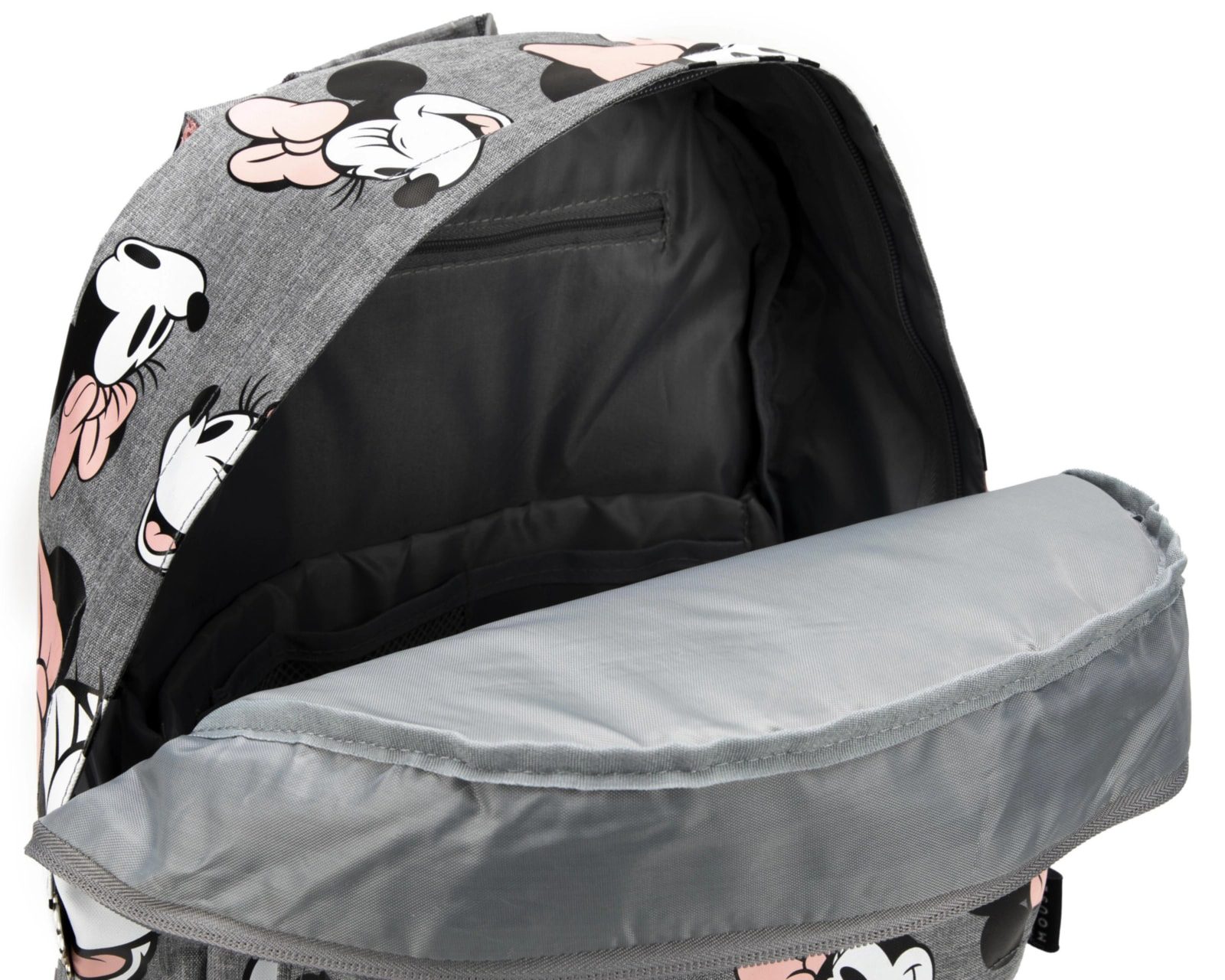 Foto 6 pulgar | Foto 5 | Mochila Disney Minnie Mouse Gris
