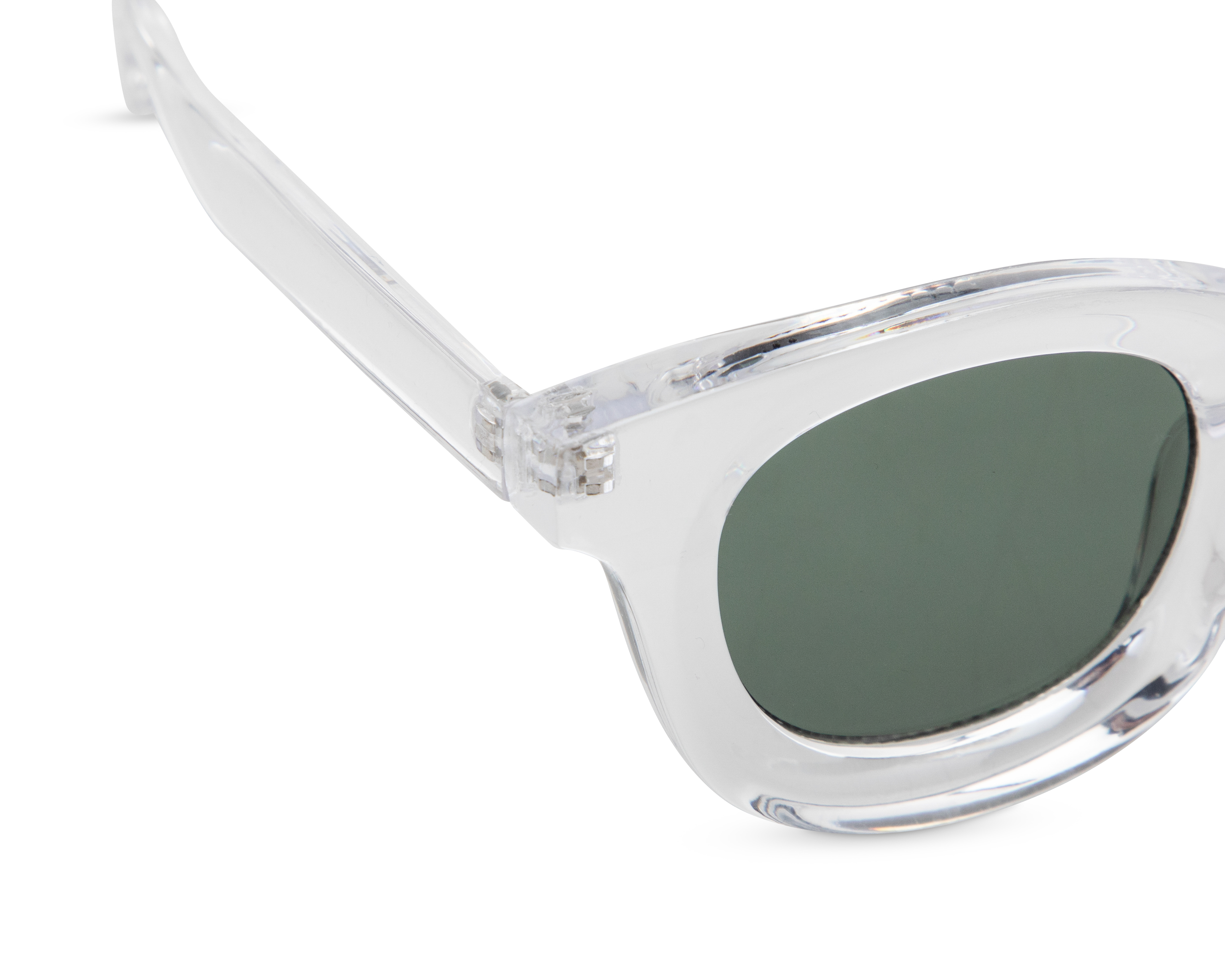 Foto 5 pulgar | Foto 4 | Lentes de Sol Minigami Wayfarer Transparente