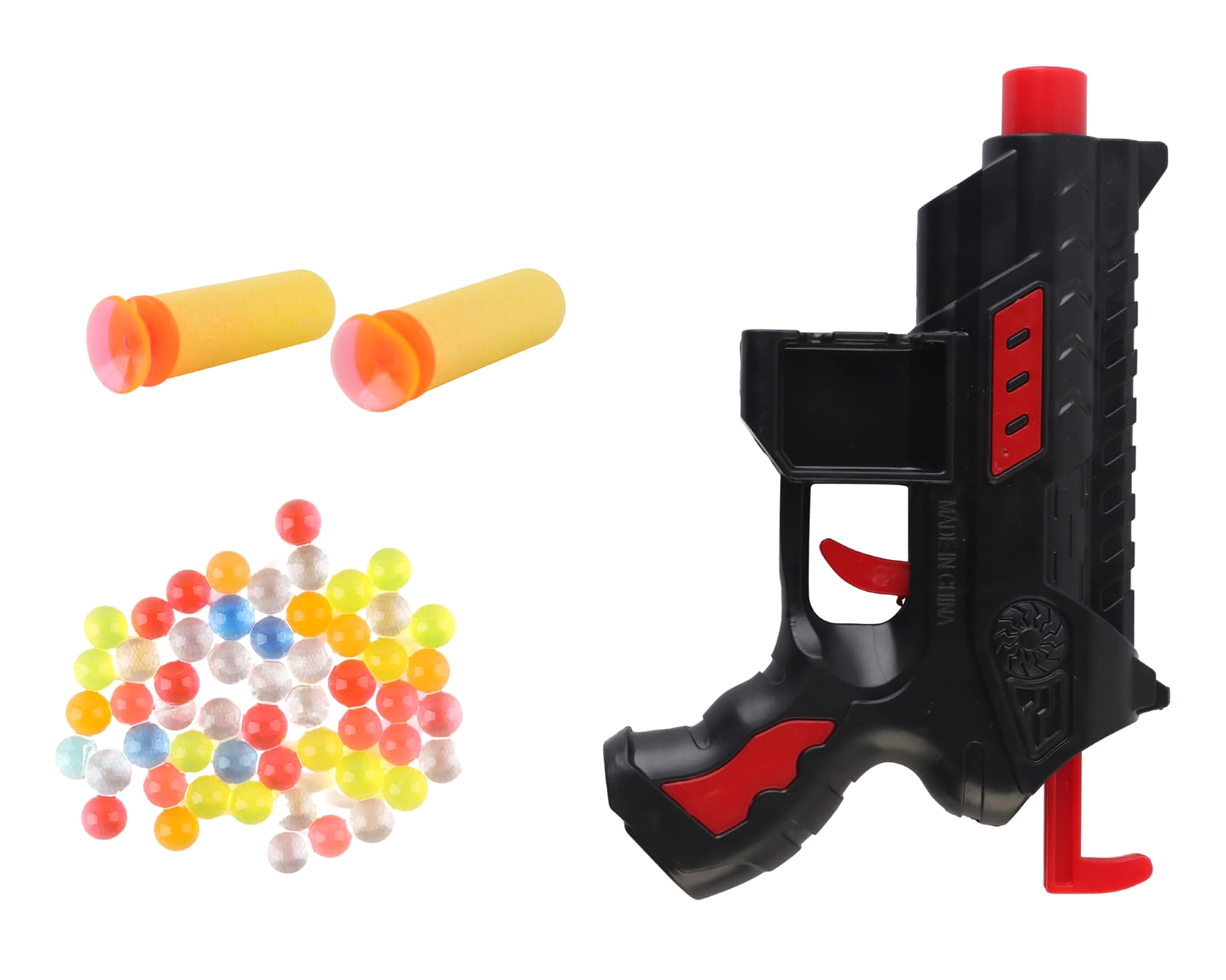 Foto 4 pulgar | Foto 3 | Lanzadardos Minigami Combat Hawk con Esferas de Gel