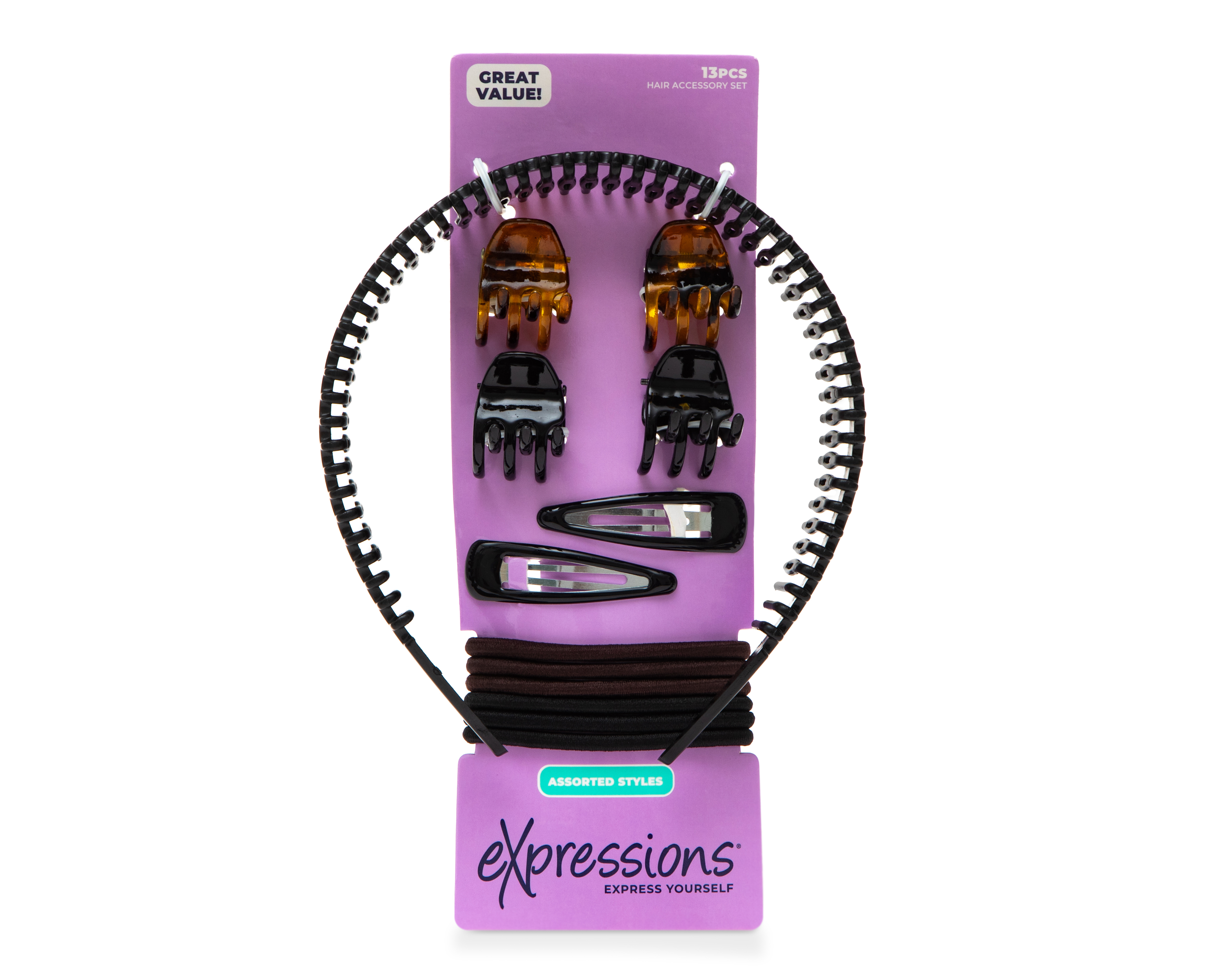 Foto 4 | Foto 4 | Accesorios para Cabello Expressions 13 Piezas