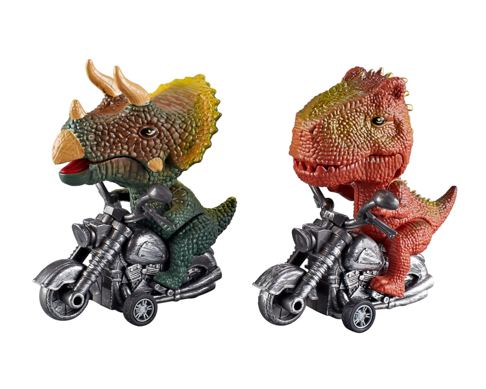 Foto 4 pulgar | Foto 3 | Dinosaurio en Motocicleta Minigami 1 Pieza al Azar