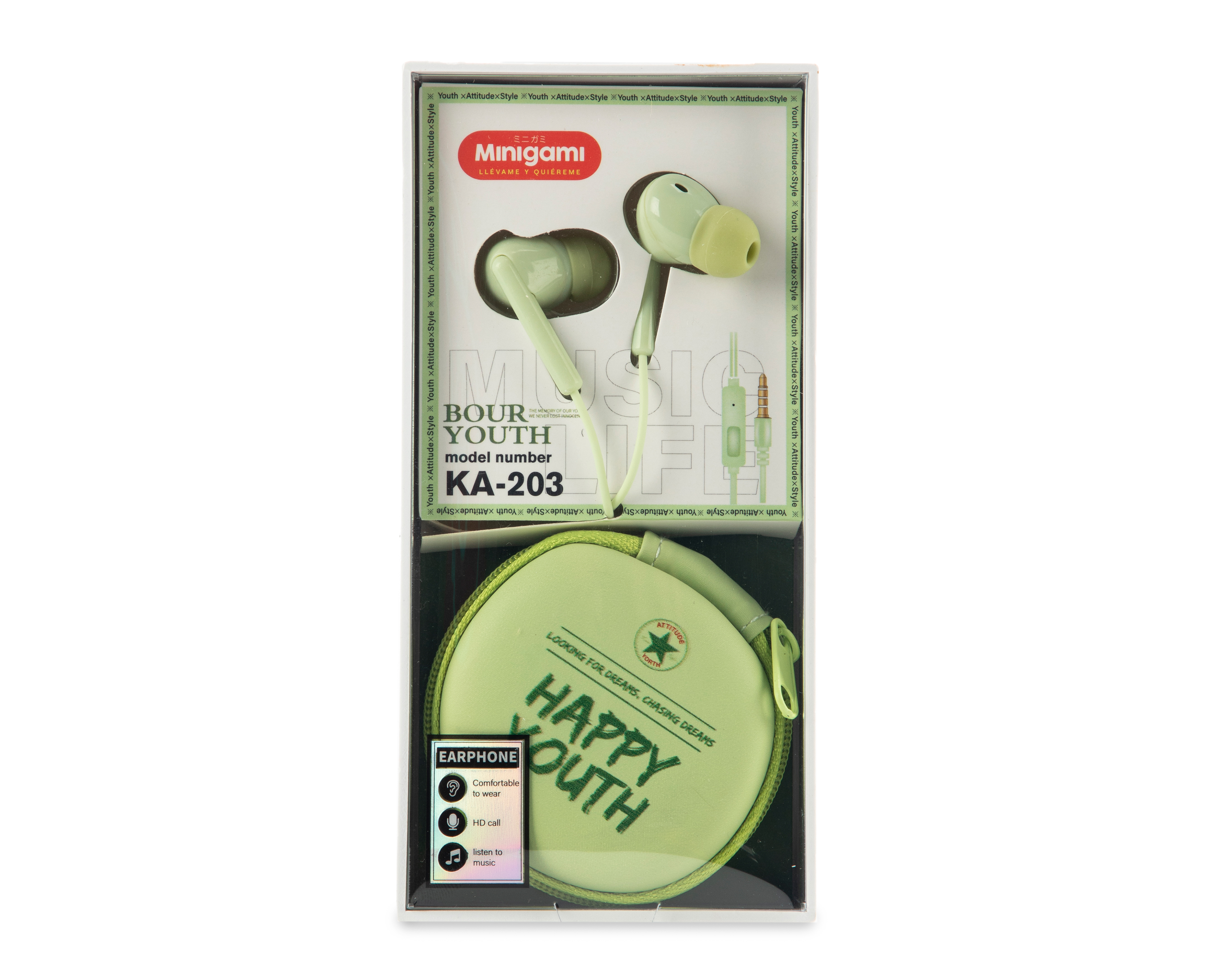 Foto 1 | Foto 1 | Audífonos Alámbricos Minigami con Estuche