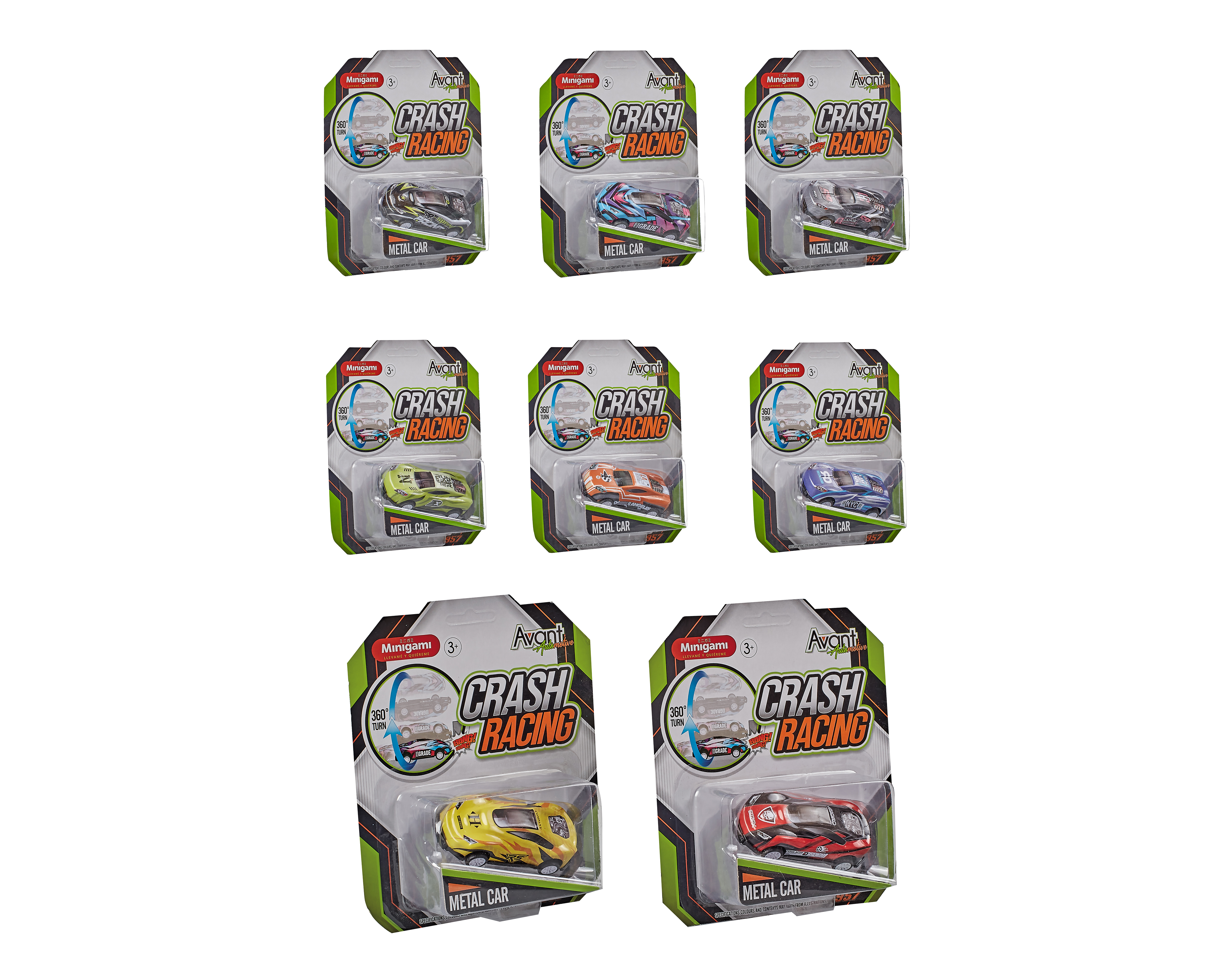 Foto 4 pulgar | Foto 3 | Carrito de Fricción Minigami 1 Pieza al Azar