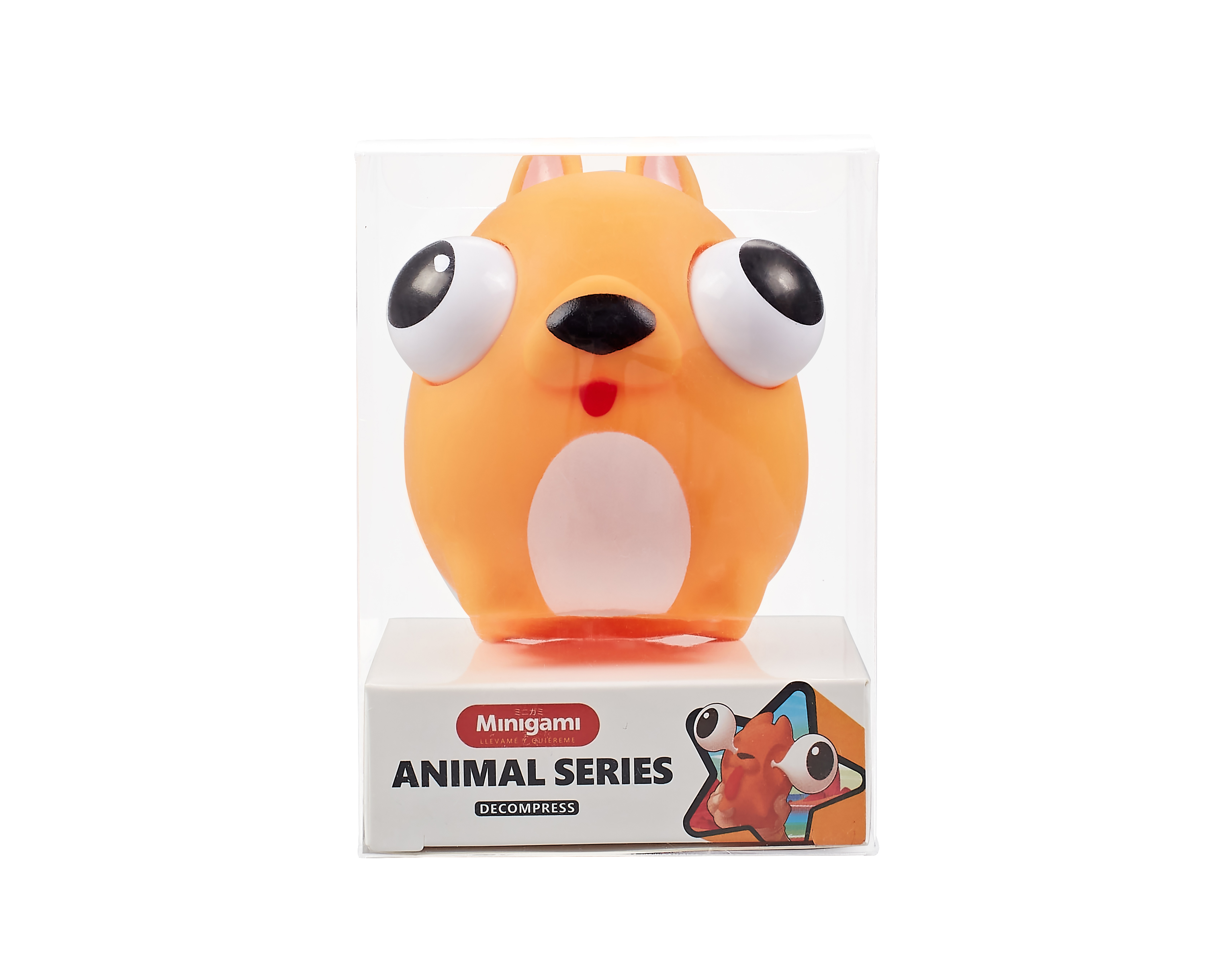 Foto 2 pulgar | Foto 1 | Figura de Animalito Antiestrés Minigami 1 Pieza al Azar