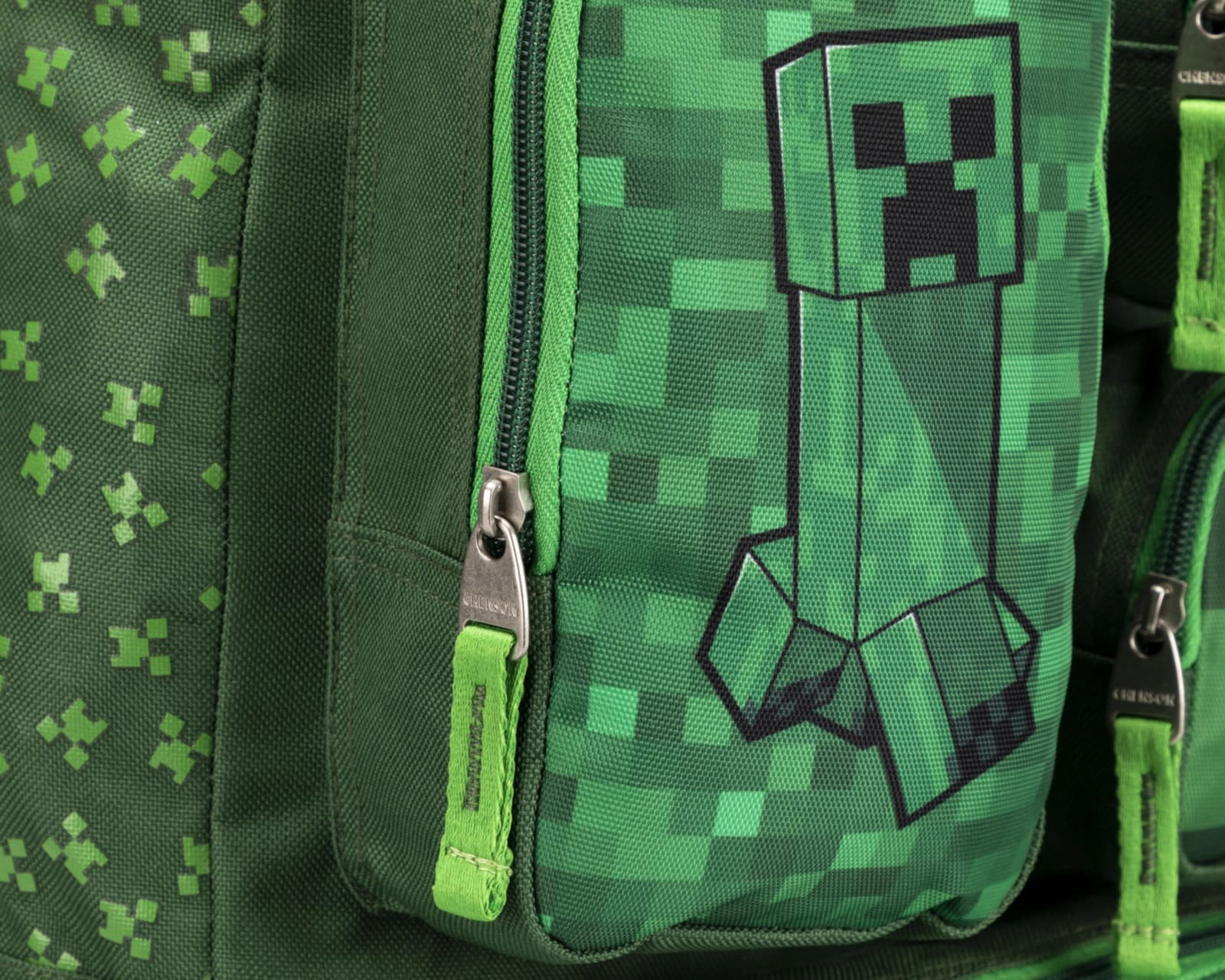 Foto 6 pulgar | Foto 5 | Mochila Minecraft Verde
