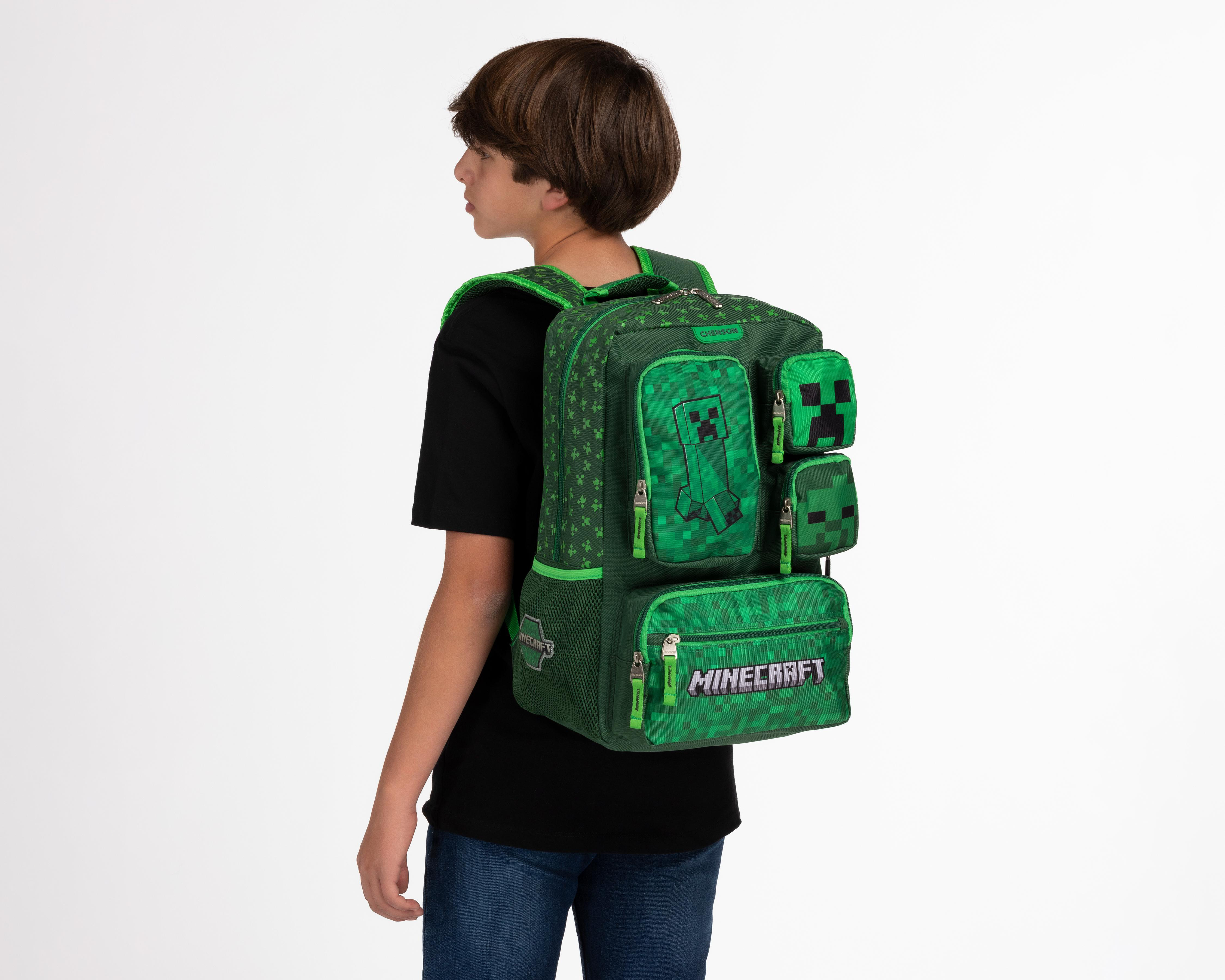 Foto 8 | Foto 8 | Mochila Minecraft Verde