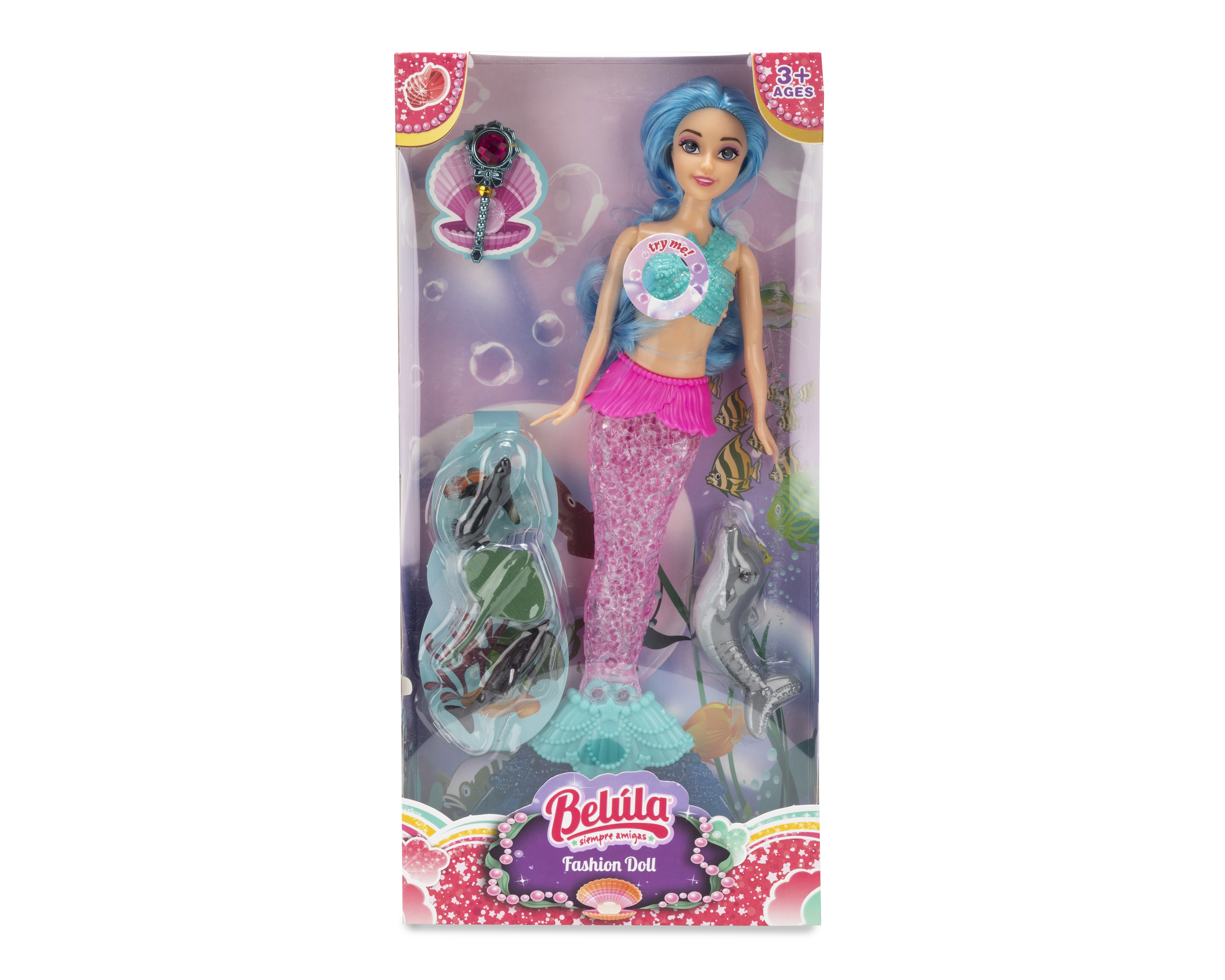 Foto 1 | Foto 1 | Muñeca Belúla Sirena con Accesorios 1 Pieza al Azar