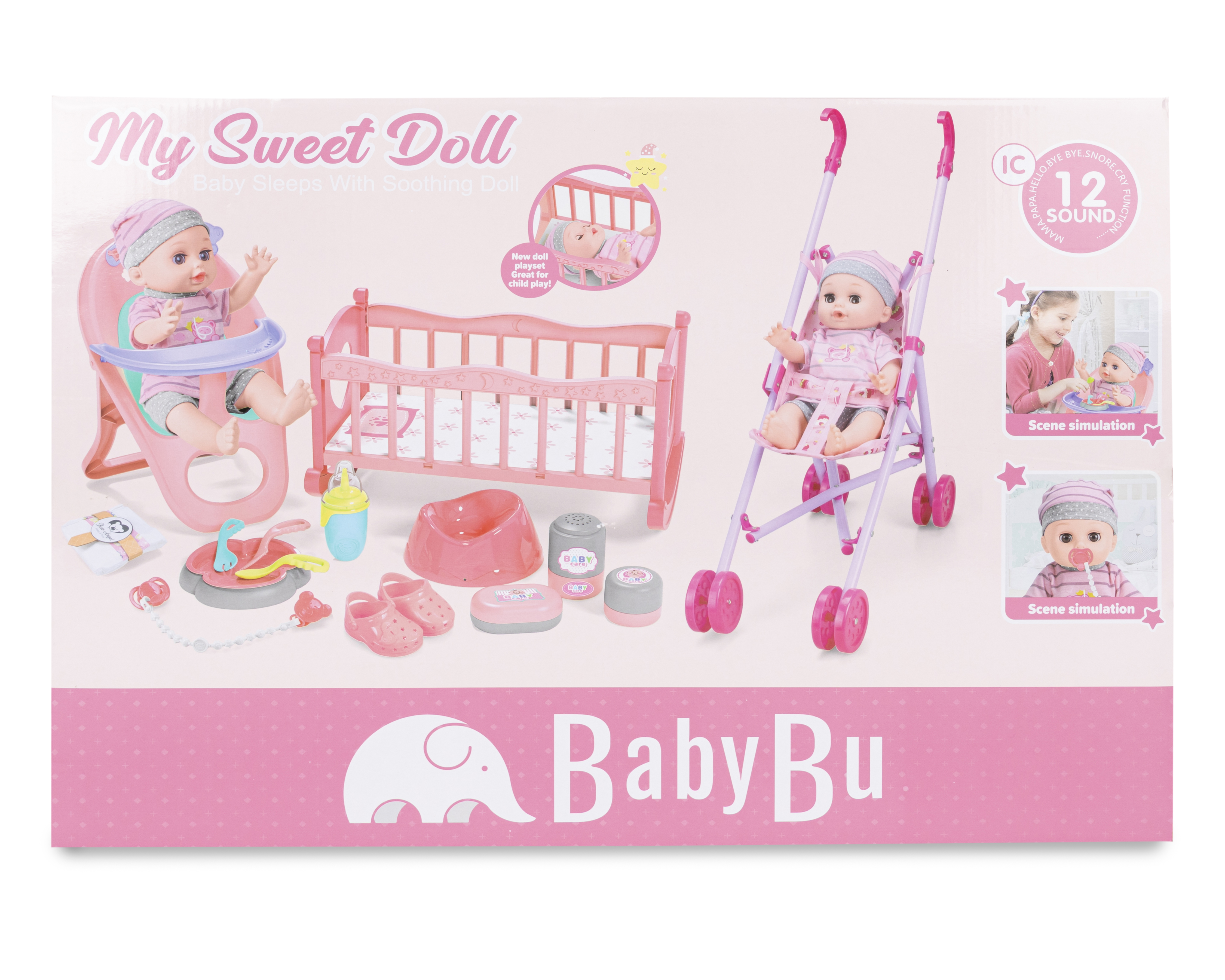 Foto 2 | Foto 2 | Muñeca Baby Bu con Accesorios