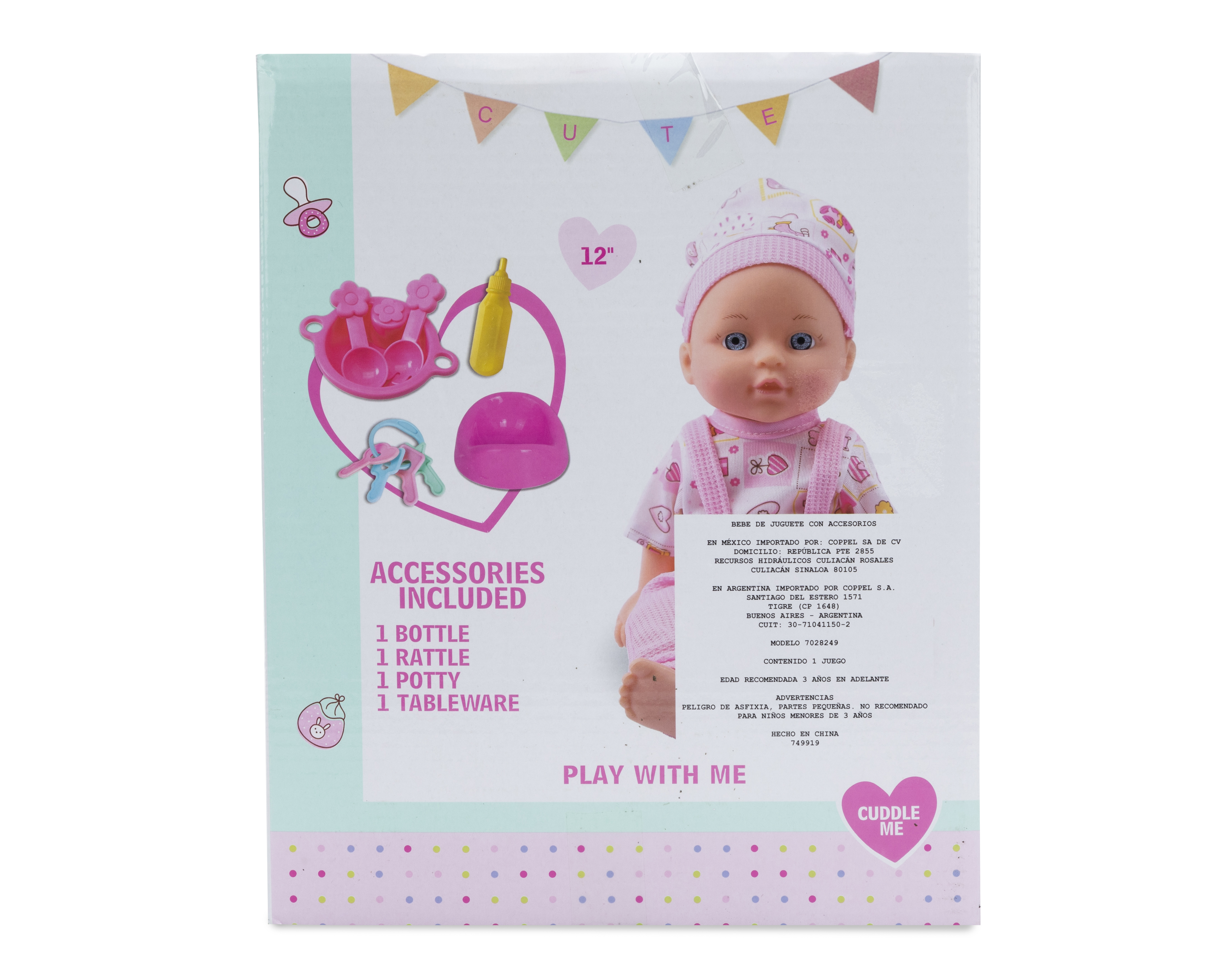 Foto 3 pulgar | Foto 2 | Muñeca Baby Bu con Accesorios