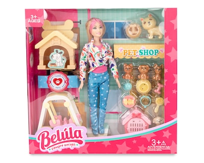 Foto 1 | Foto 1 | Muñeca Belúla Pet Shop con Accesorios