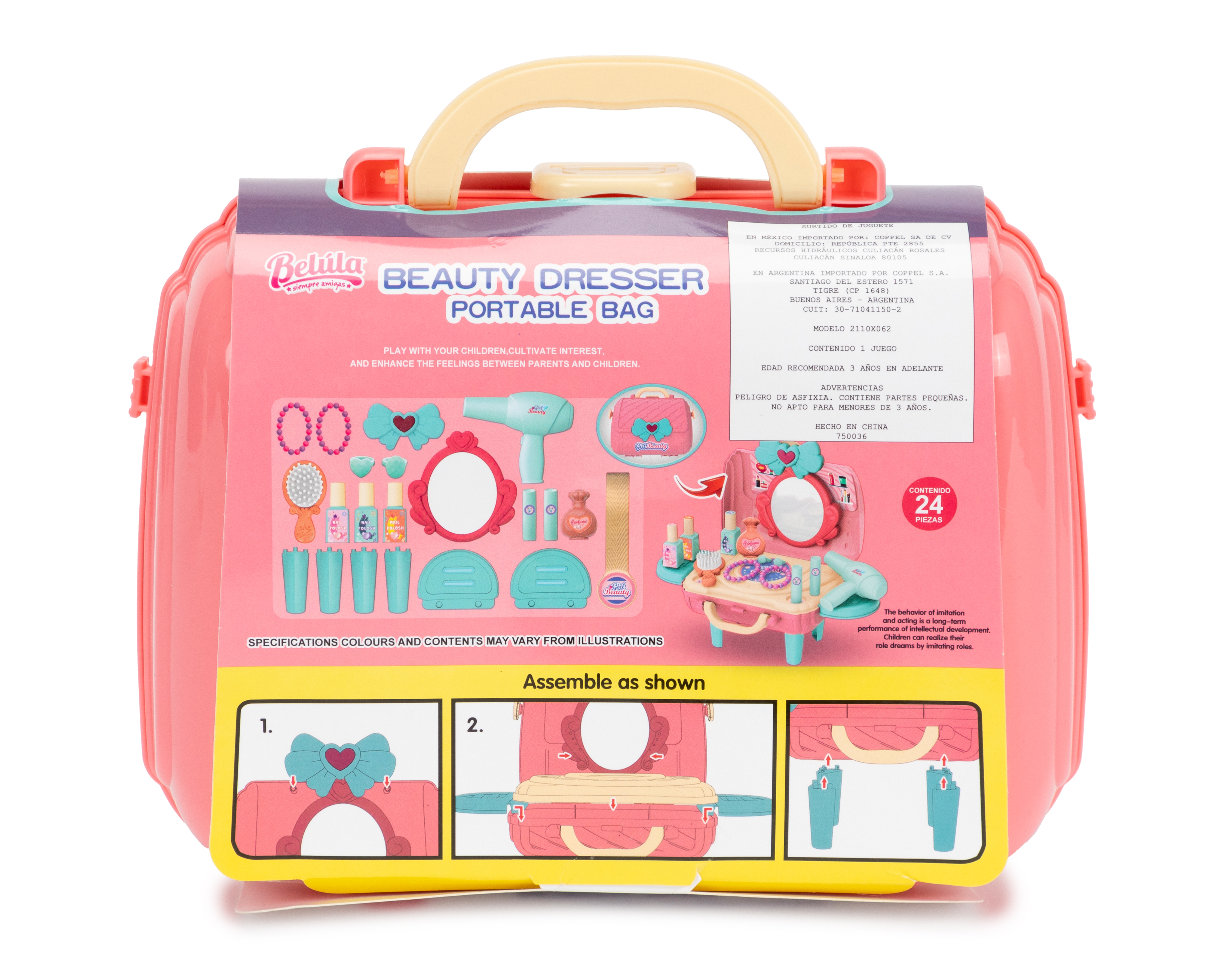 Foto 3 pulgar | Foto 2 | Juego de Belleza Belúla 24 Piezas