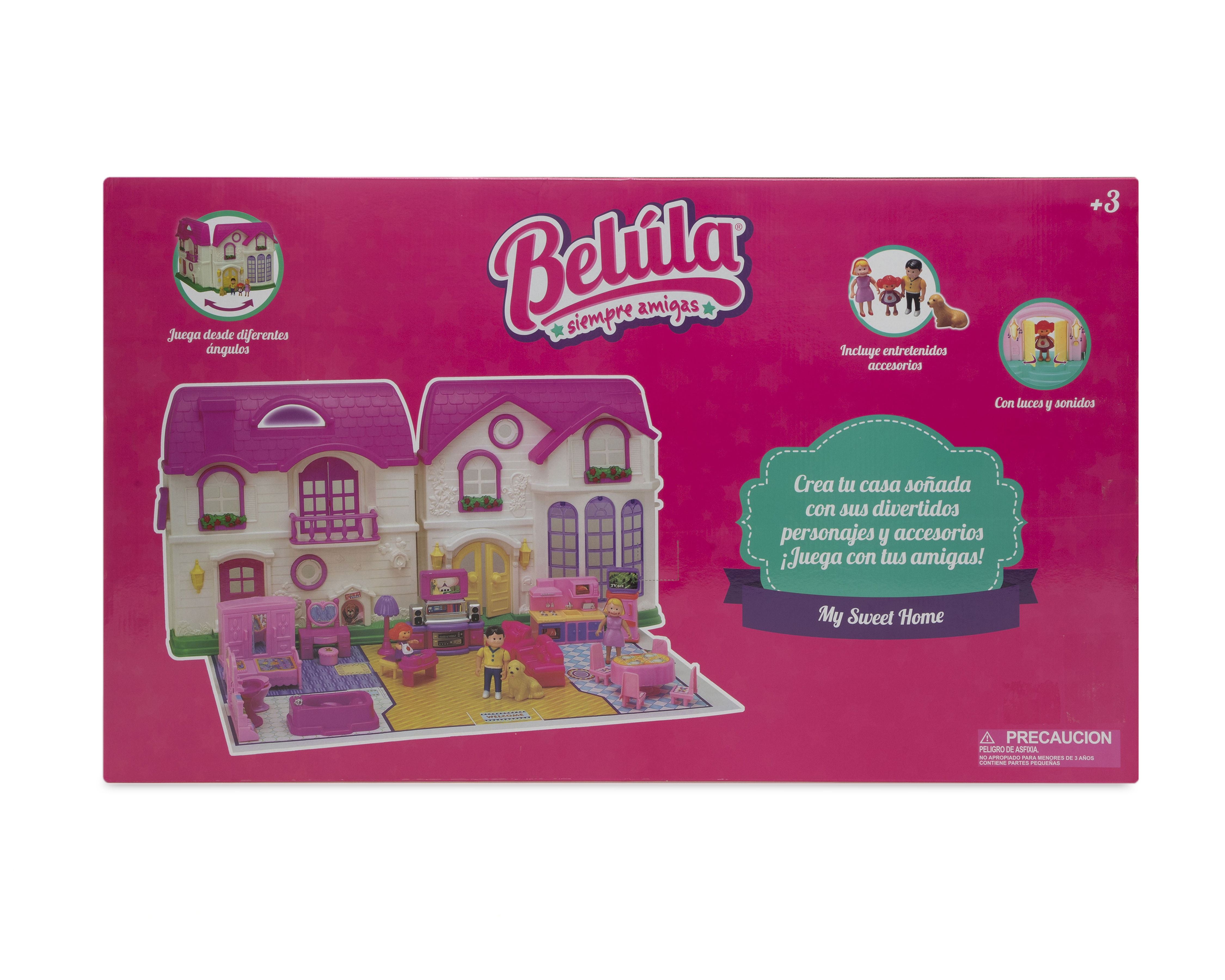 Foto 3 pulgar | Foto 2 | Casa de Muñecas Belúla con Accesorios