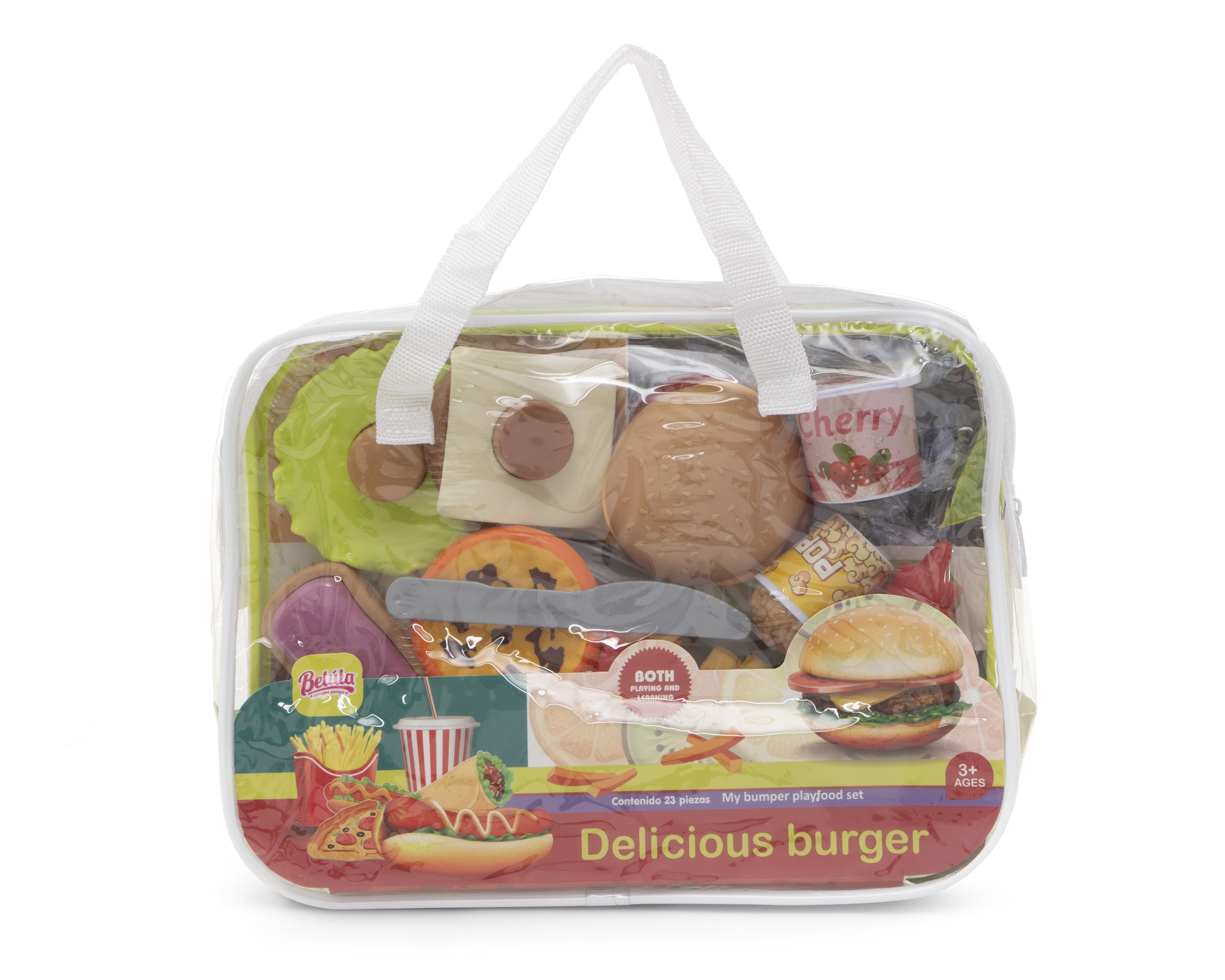 Foto 5 pulgar | Foto 4 | Comida de Juguete Belúla 23 Piezas