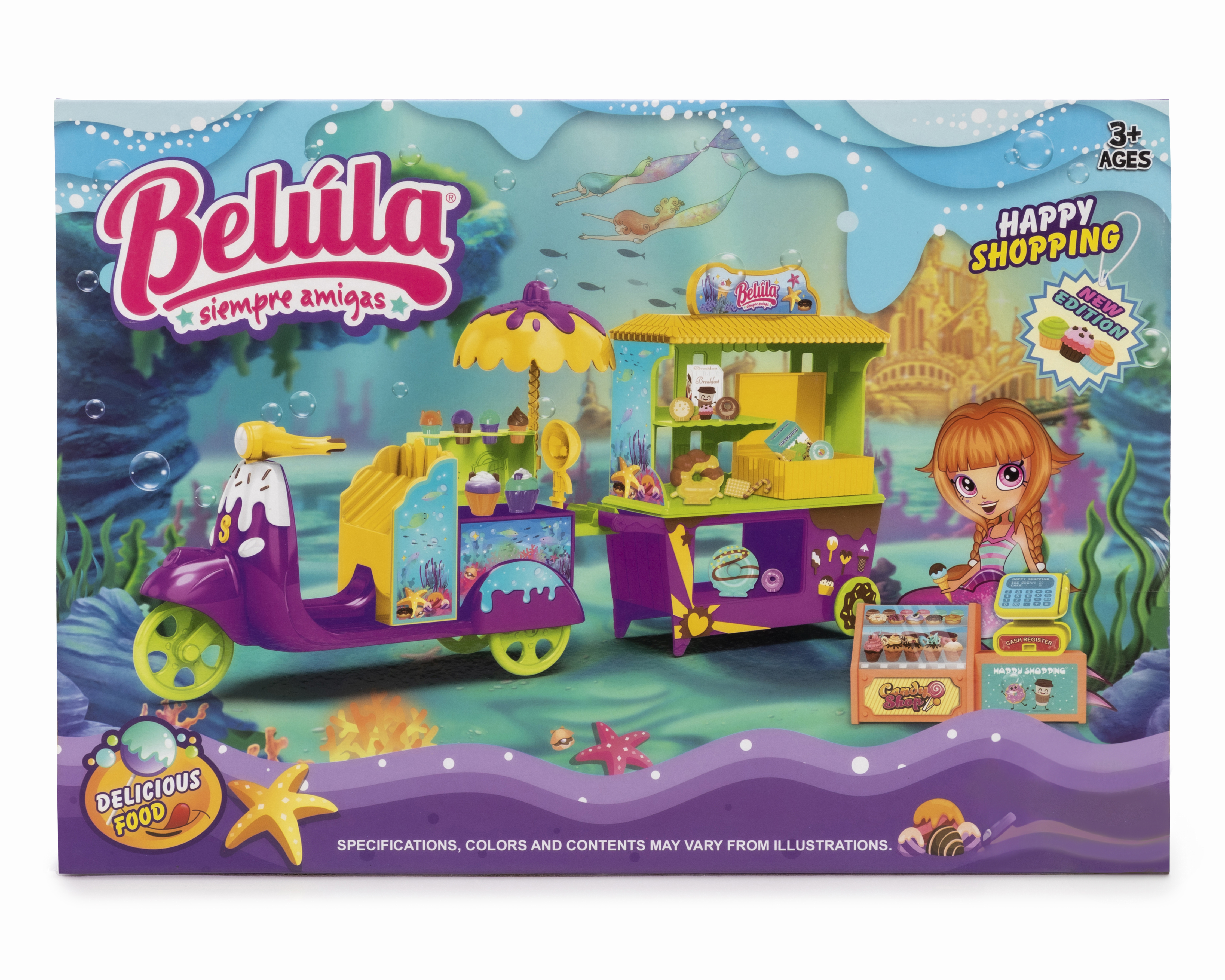 Foto 2 | Foto 2 | Muñeca Belúla Happy Shopping con Accesorios