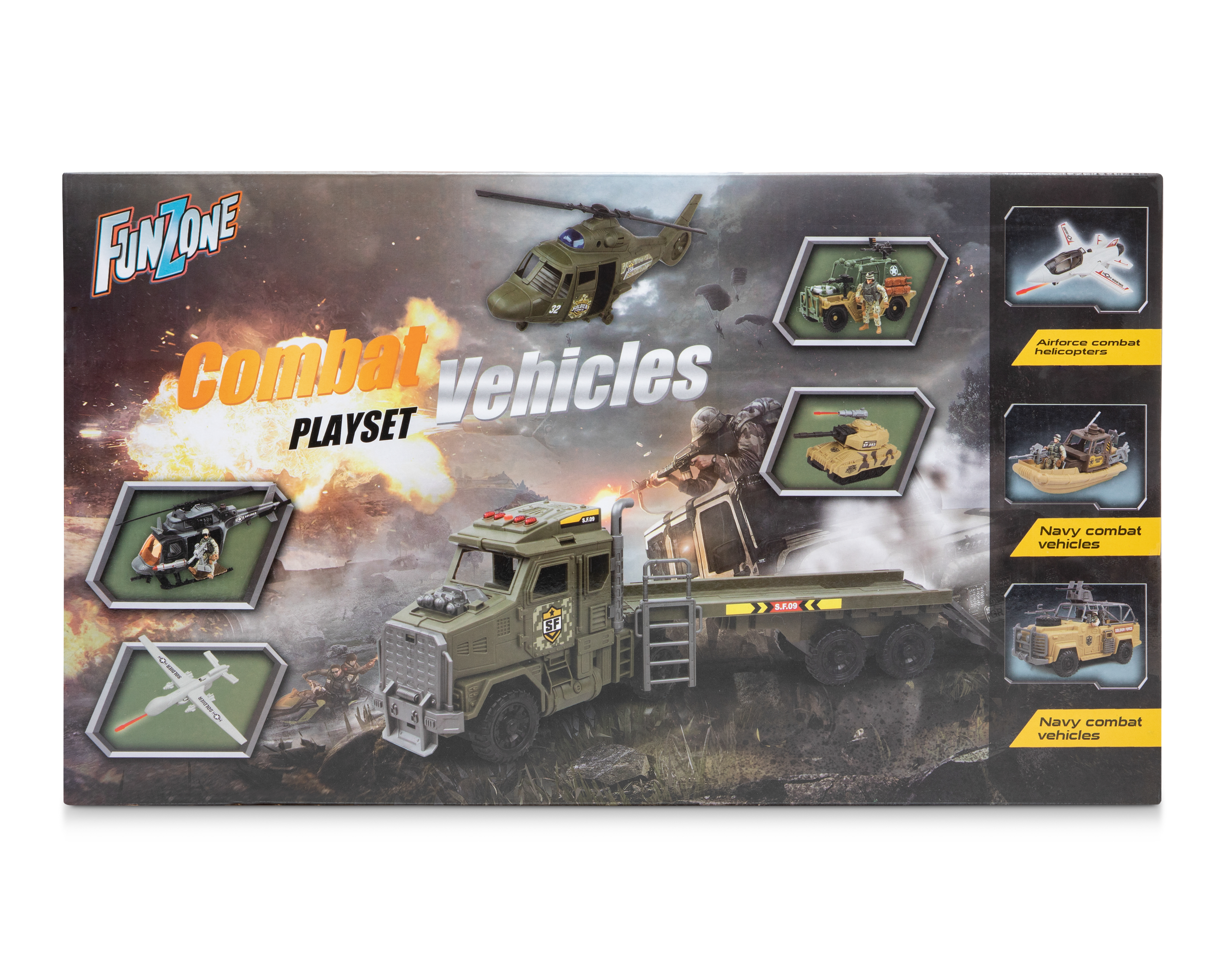 Foto 8 | Foto 8 | Avión y Vehículo Funzone con Soldados