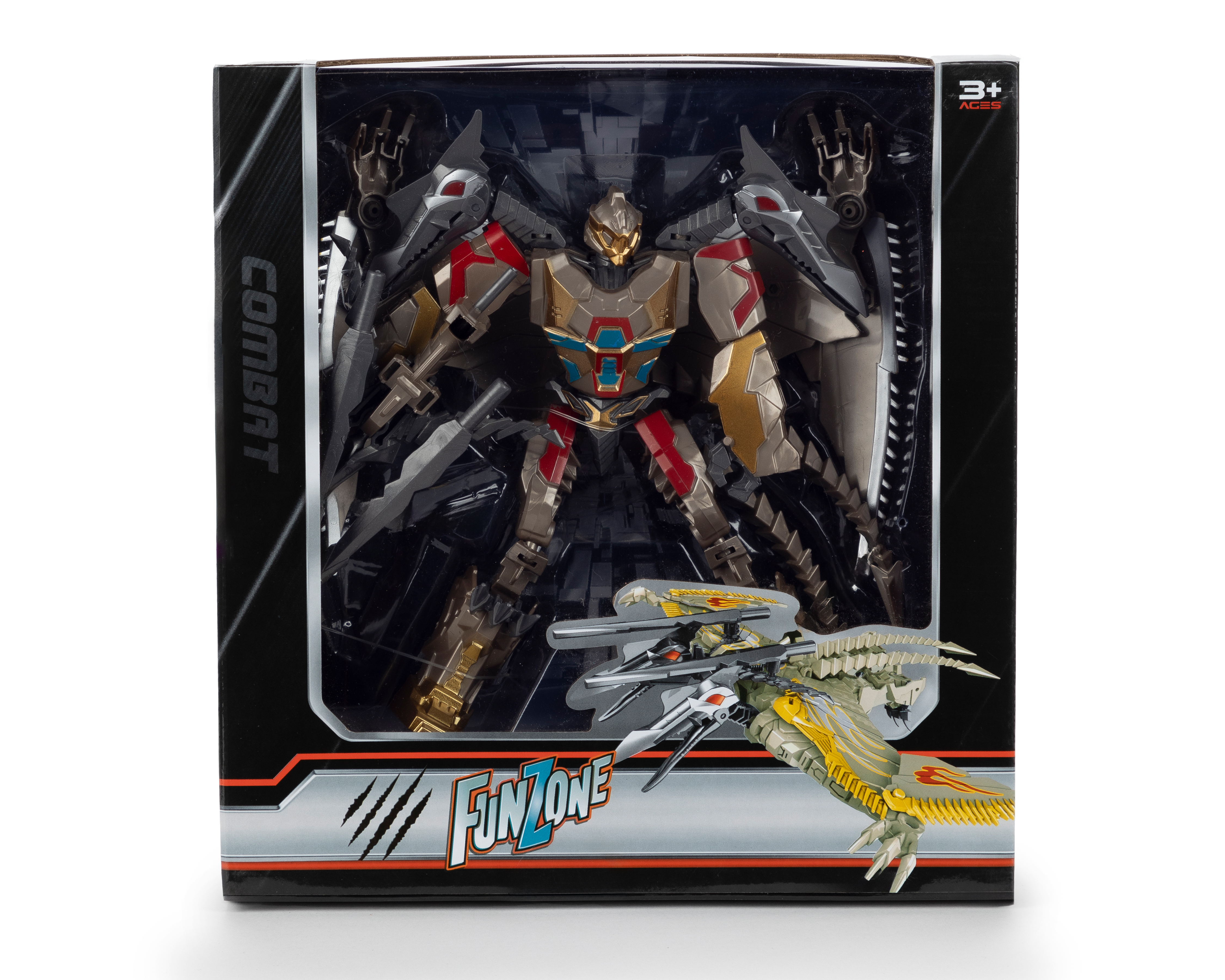 Foto 1 | Foto 1 | Robot Transformable en Dinosaurio Funzone 1 Pieza al Azar