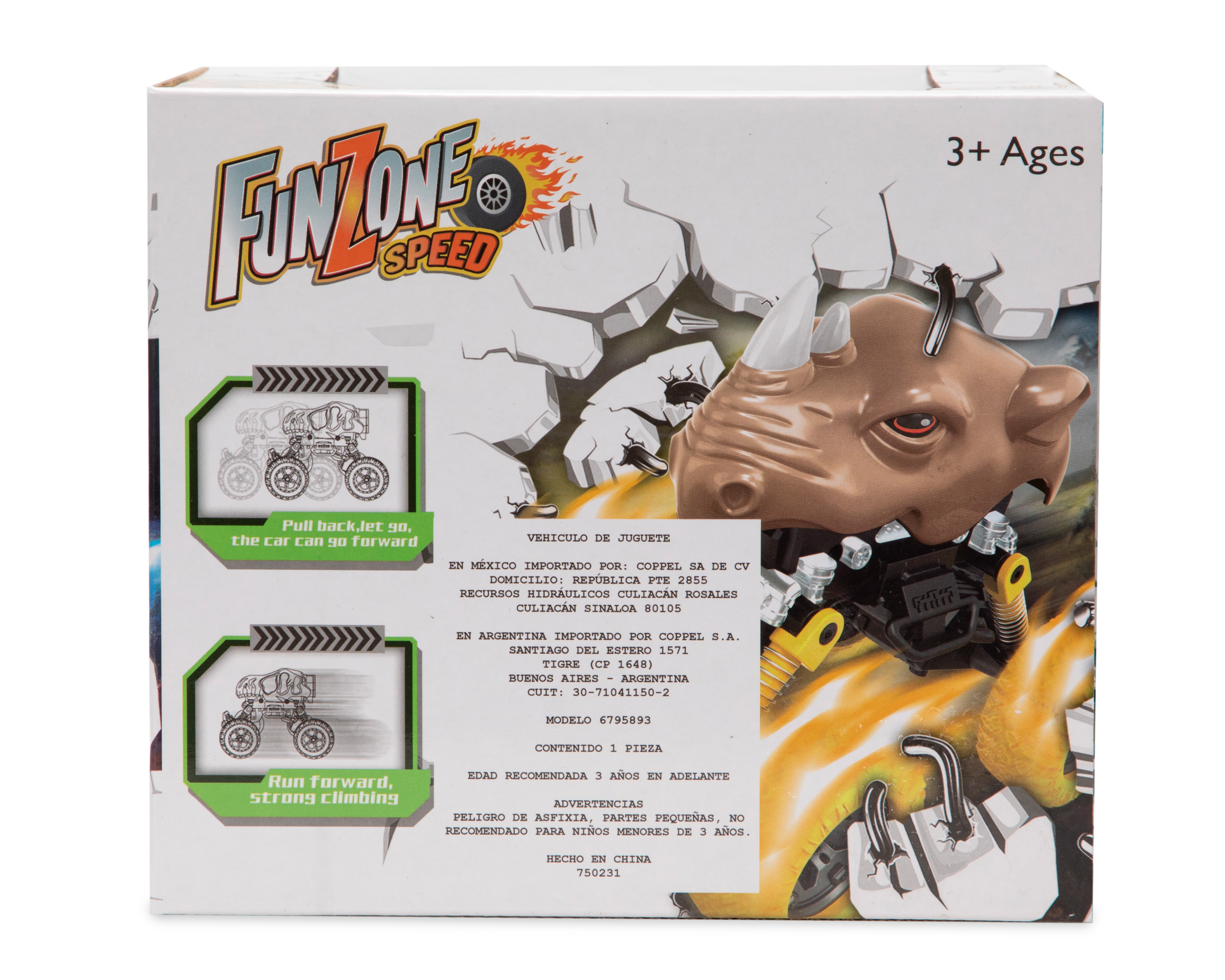 Foto 2 | Foto 2 | Vehículo de Juguete Funzone Speed 1 Pieza al Azar