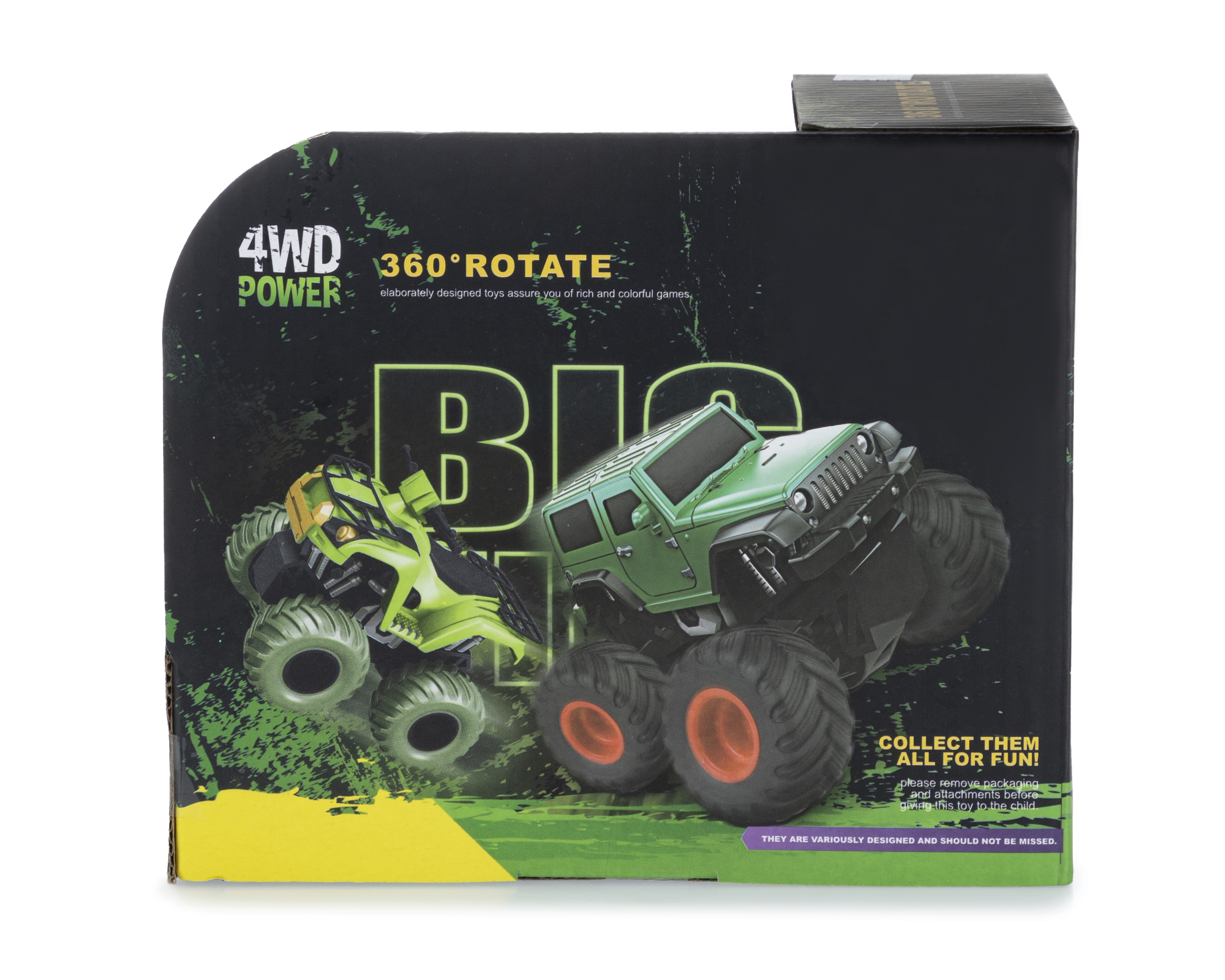 Foto 3 pulgar | Foto 2 | Carro Monster Truck Big Tire Funzone