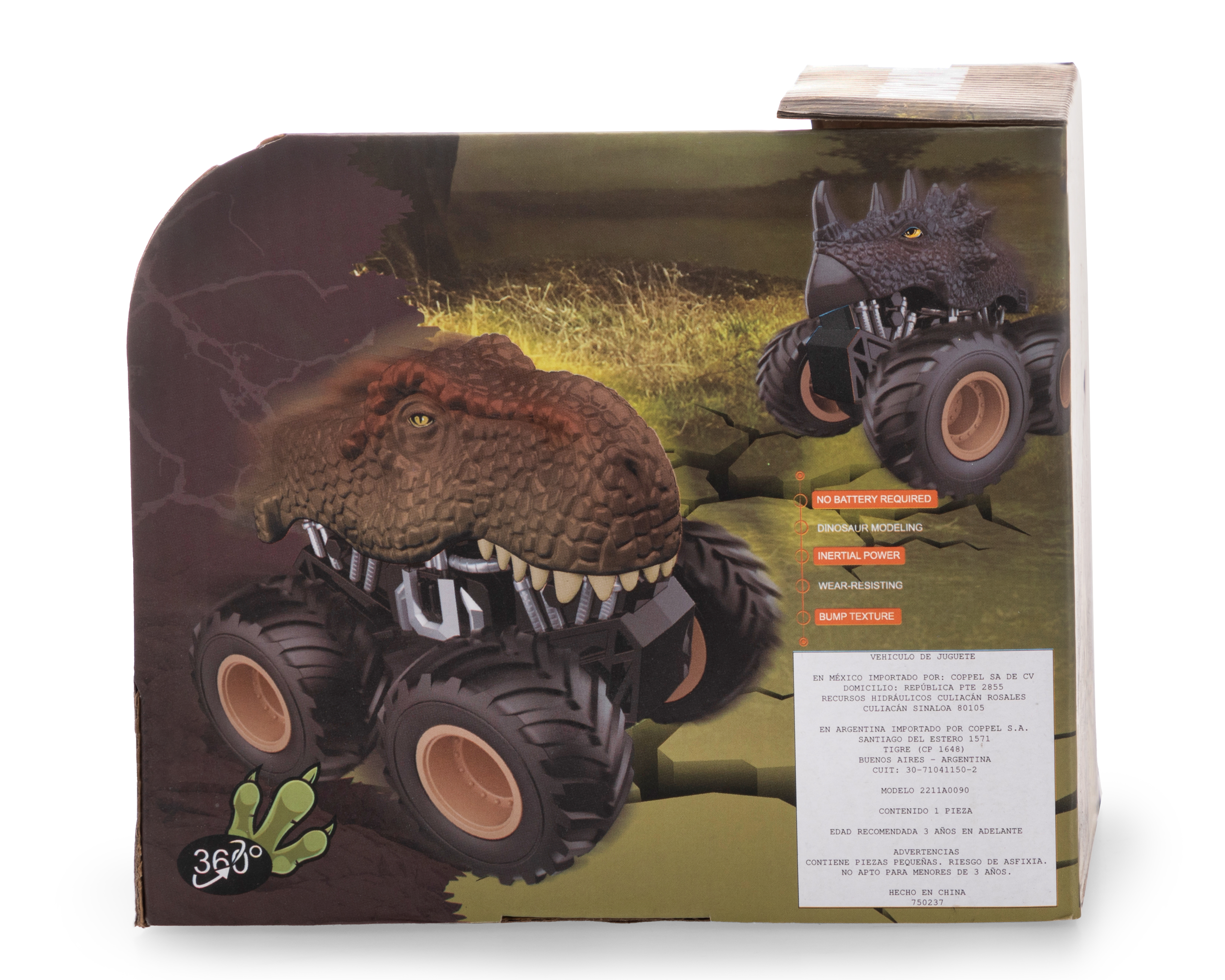 Foto 2 | Foto 2 | Carrito de Dinosaurio Funzone