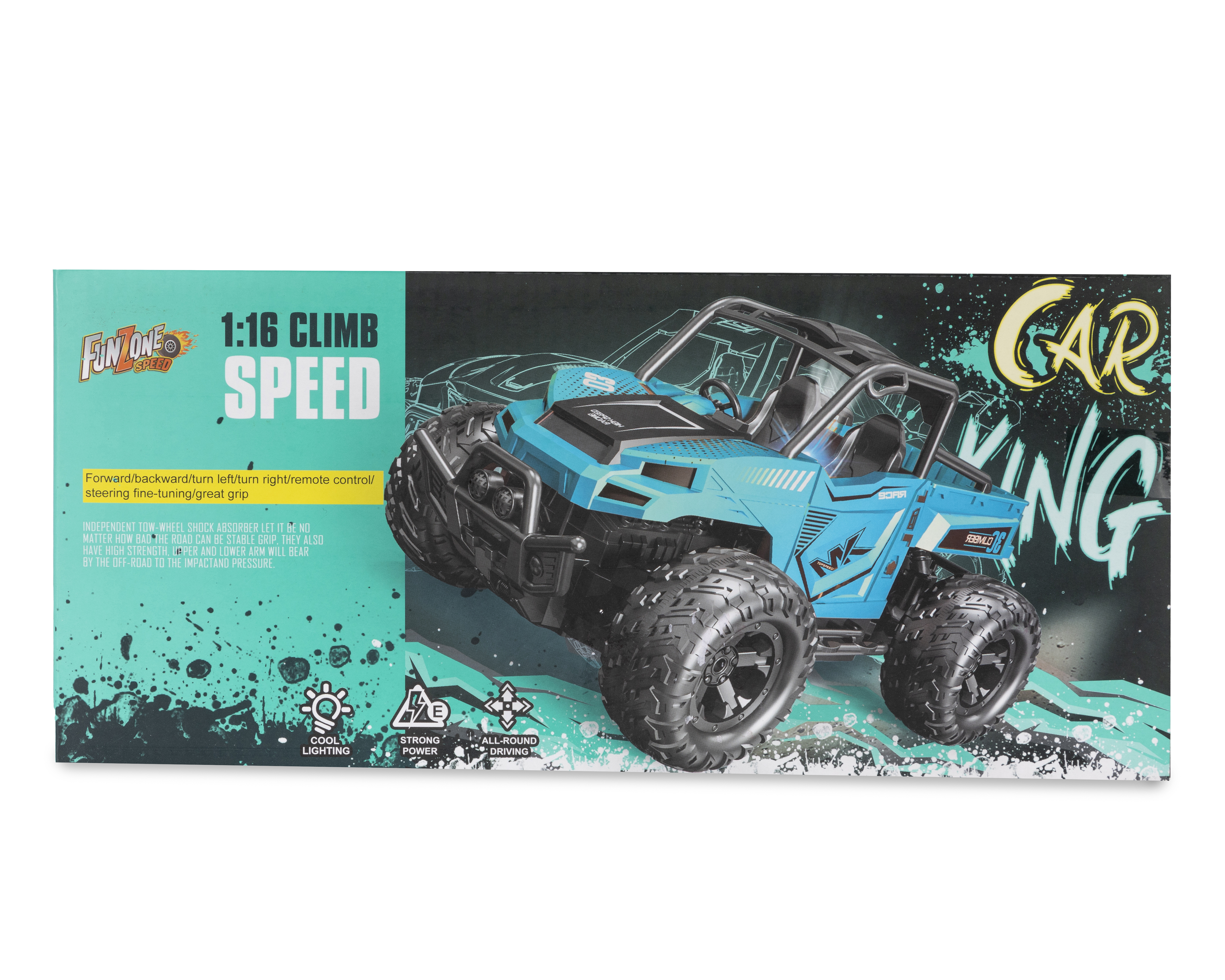 Foto 3 pulgar | Foto 2 | Carro a Control Remoto Funzone Car King