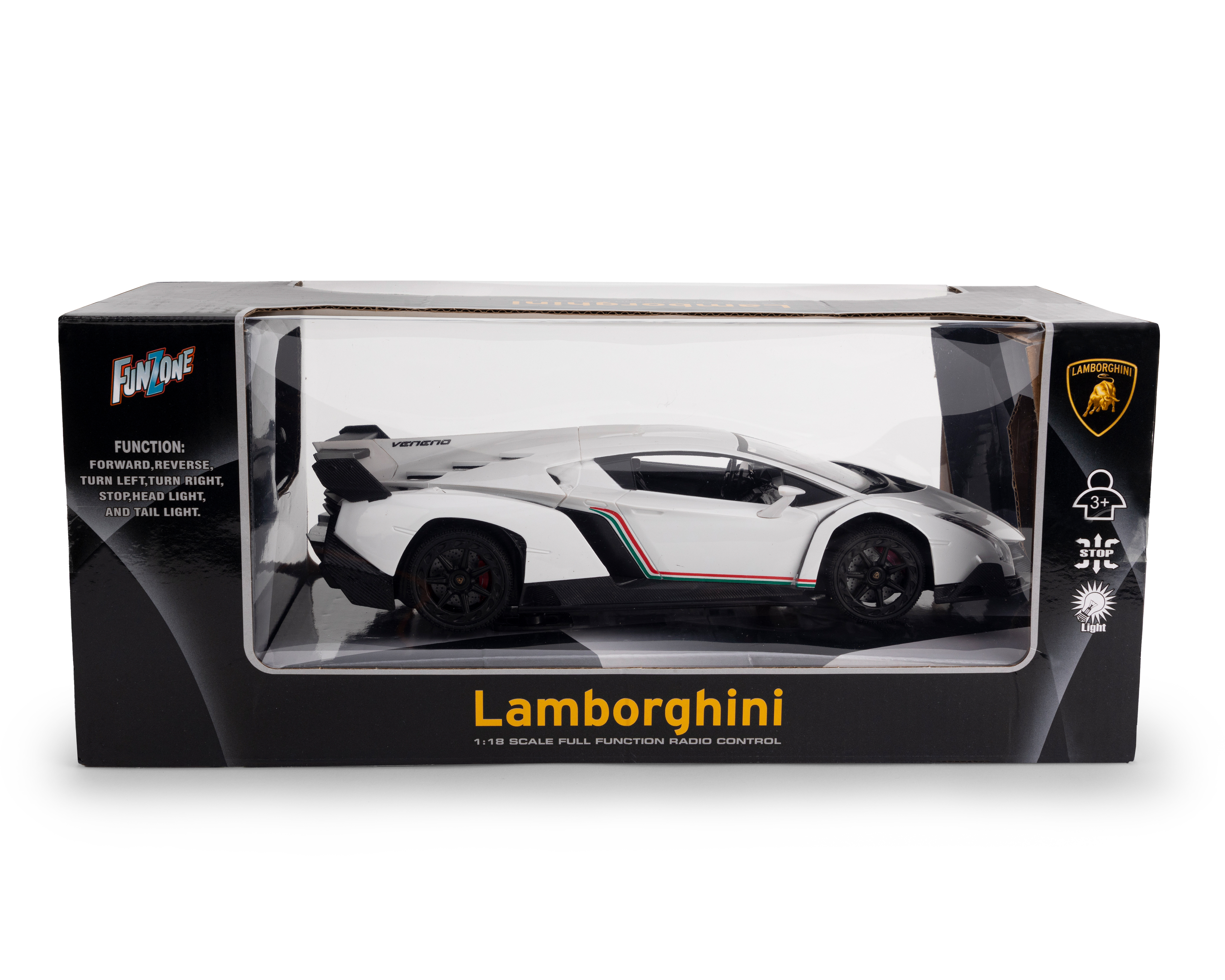 Foto 3 pulgar | Foto 2 | Carro a Control Remoto Funzone con Luces