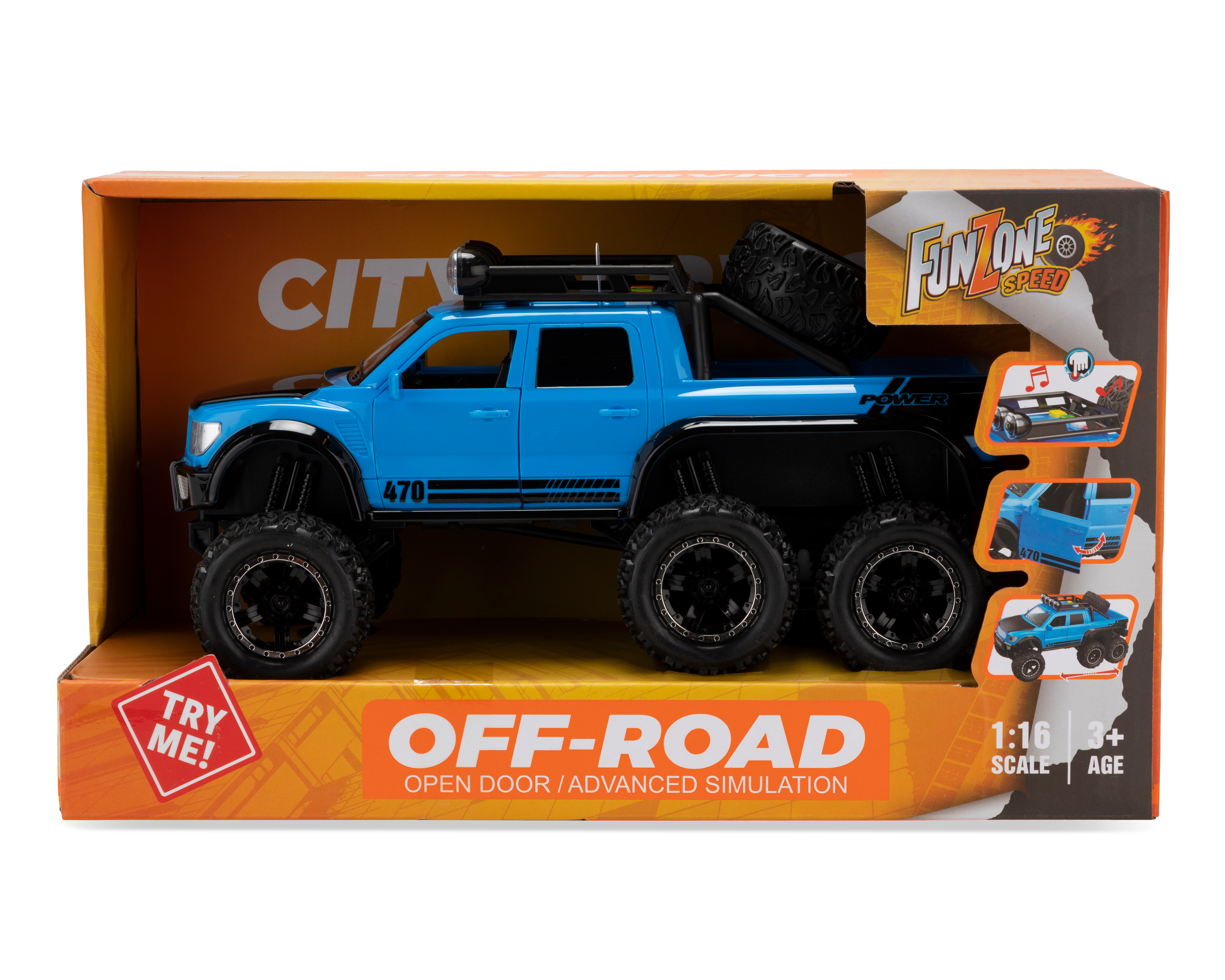 Foto 2 pulgar | Foto 1 | Vehículo de Juguete Funzone con Luces y Sonido