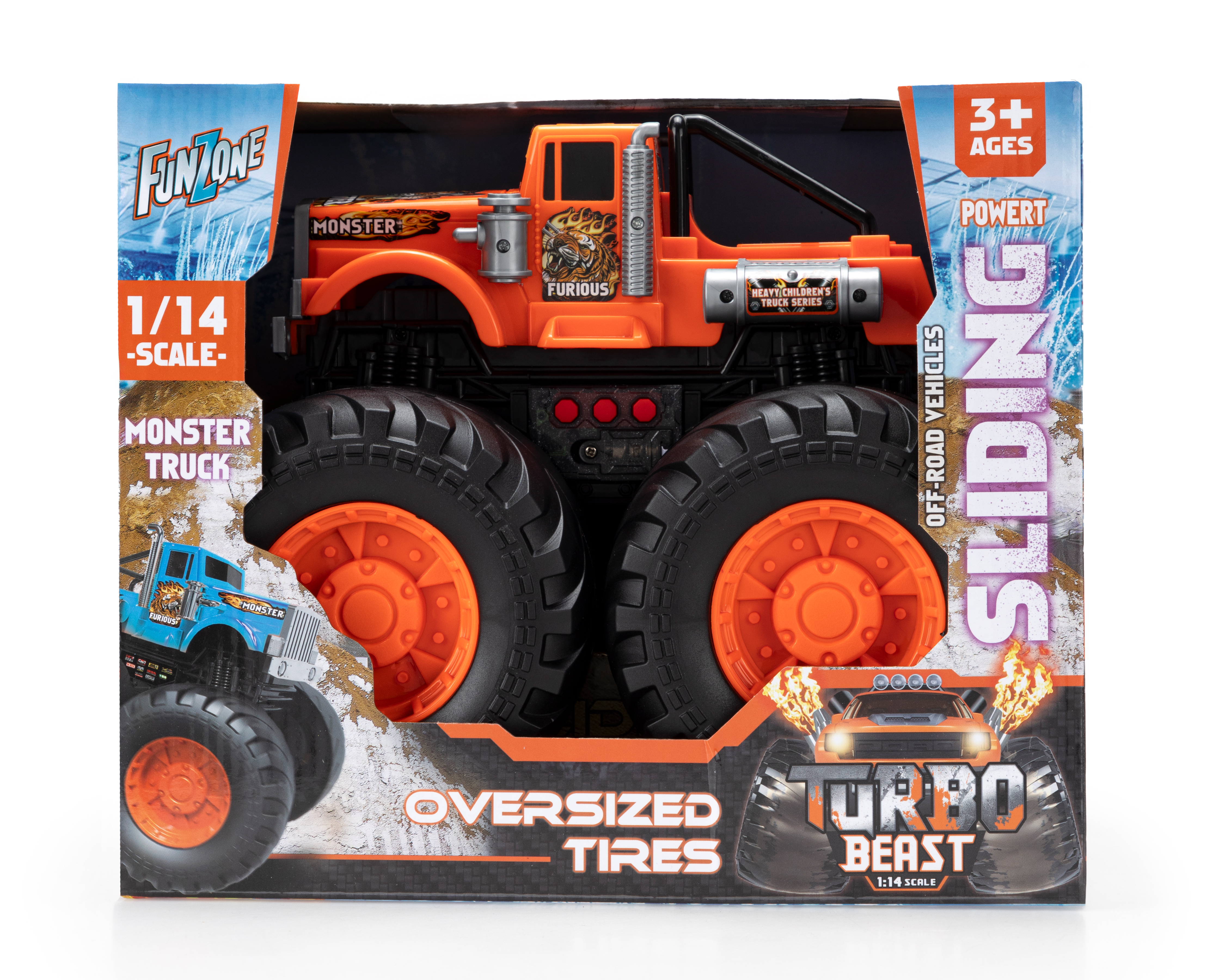 Foto 1 | Foto 1 | Vehículo Monster Truck Funzone Turbo Beast Sliding