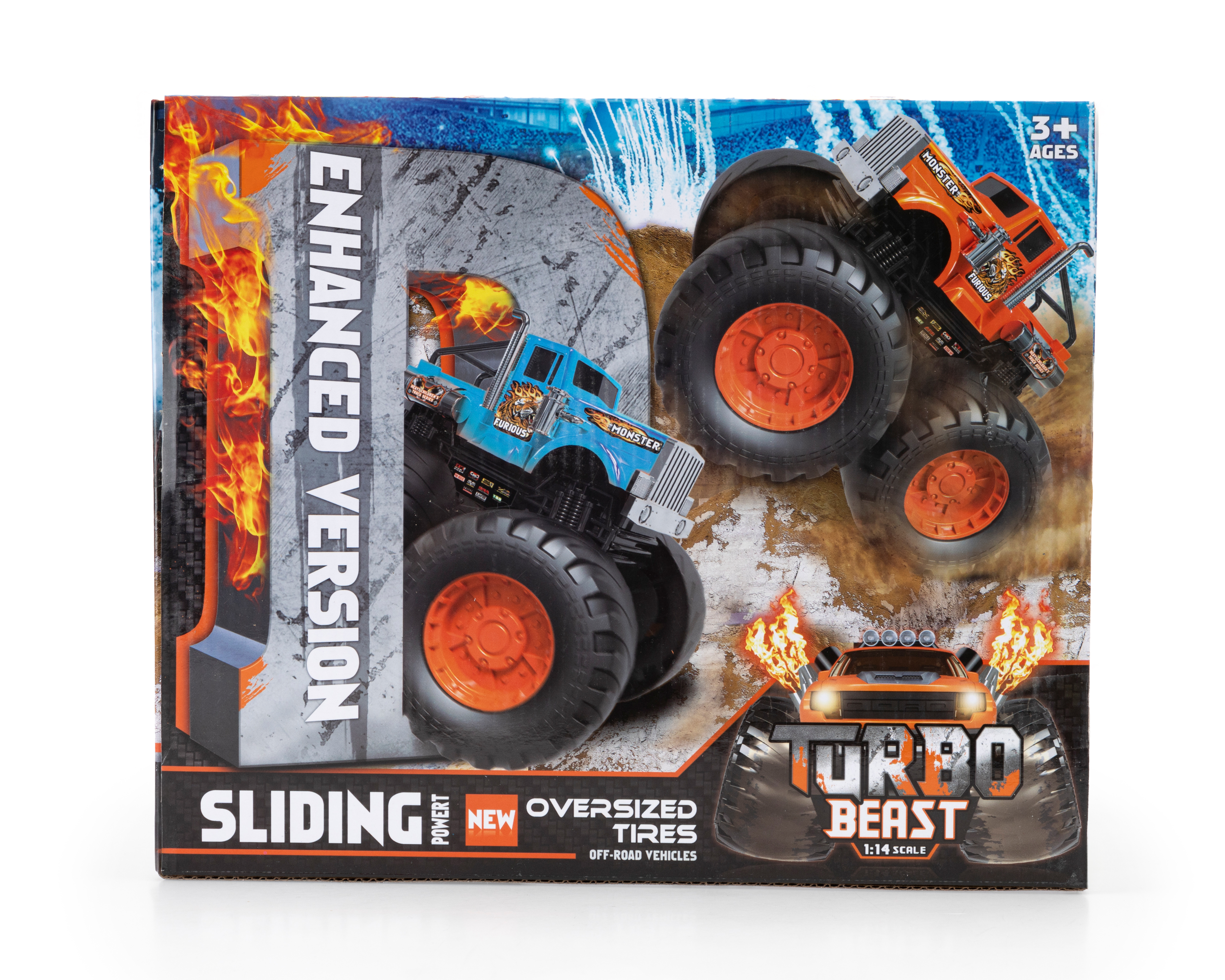 Foto 2 | Foto 2 | Vehículo Monster Truck Funzone Turbo Beast Sliding