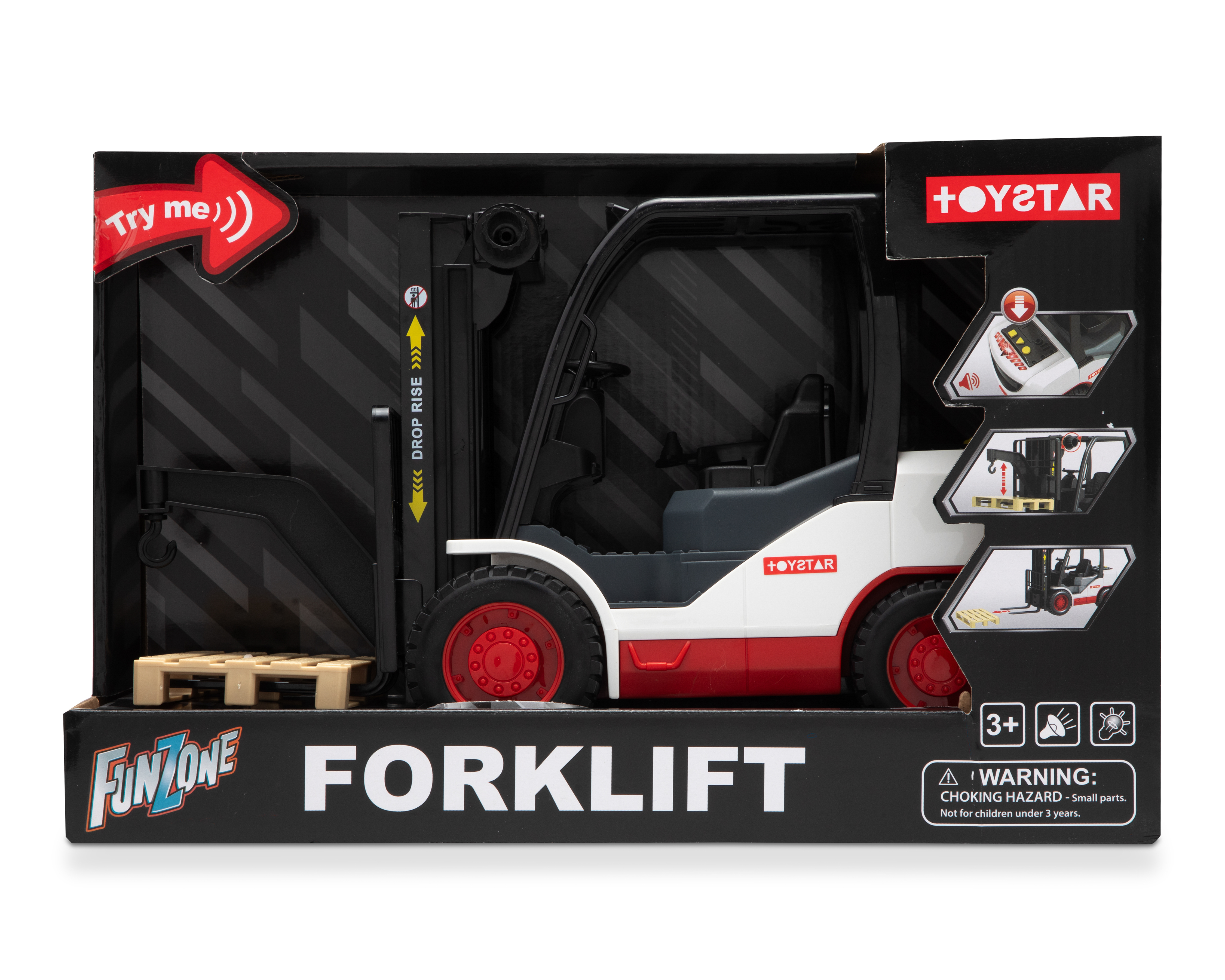 Foto 6 | Foto 6 | Carro Montacargas Funzone Forklift con Luces y Sonidos