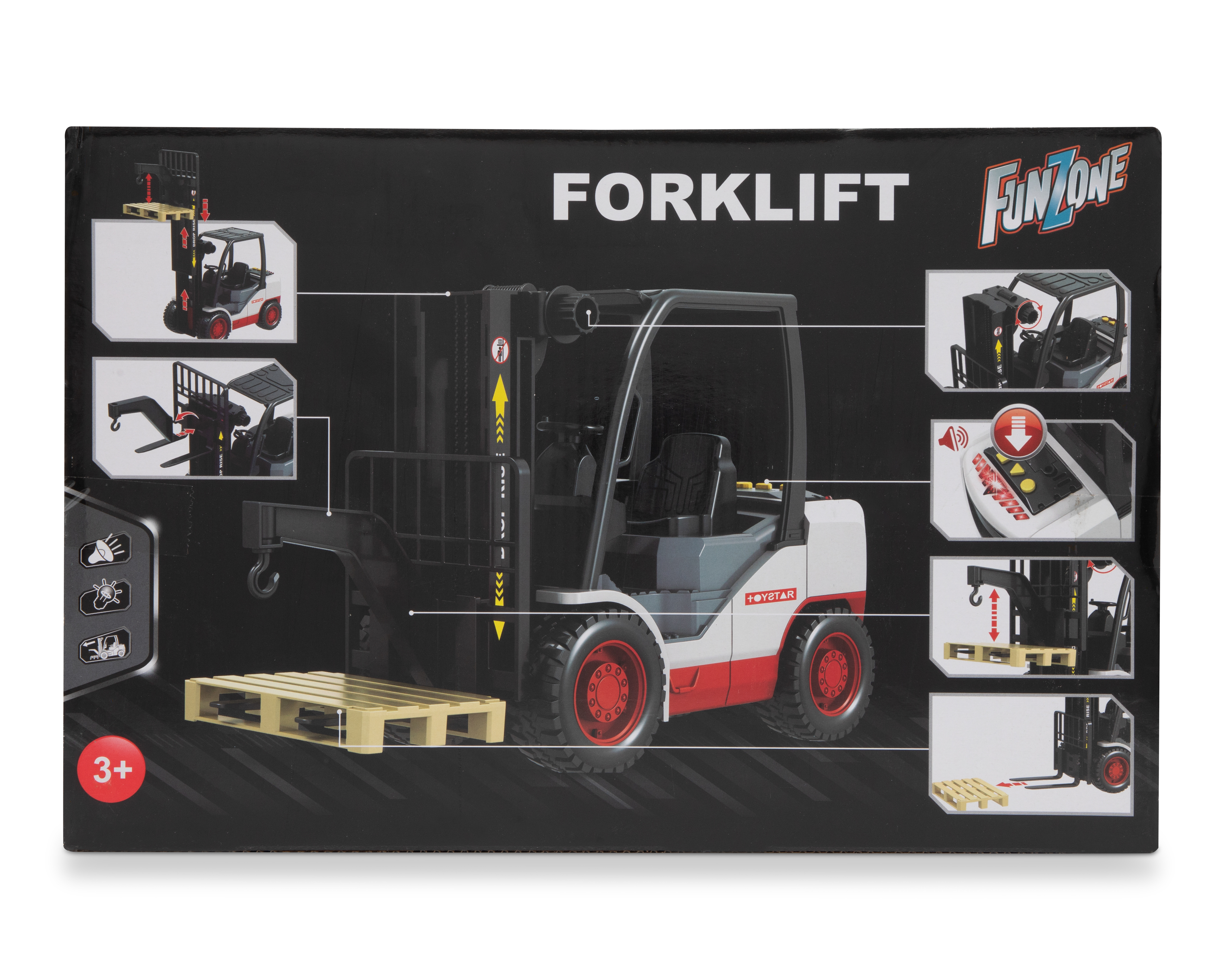 Foto 7 | Foto 7 | Carro Montacargas Funzone Forklift con Luces y Sonidos