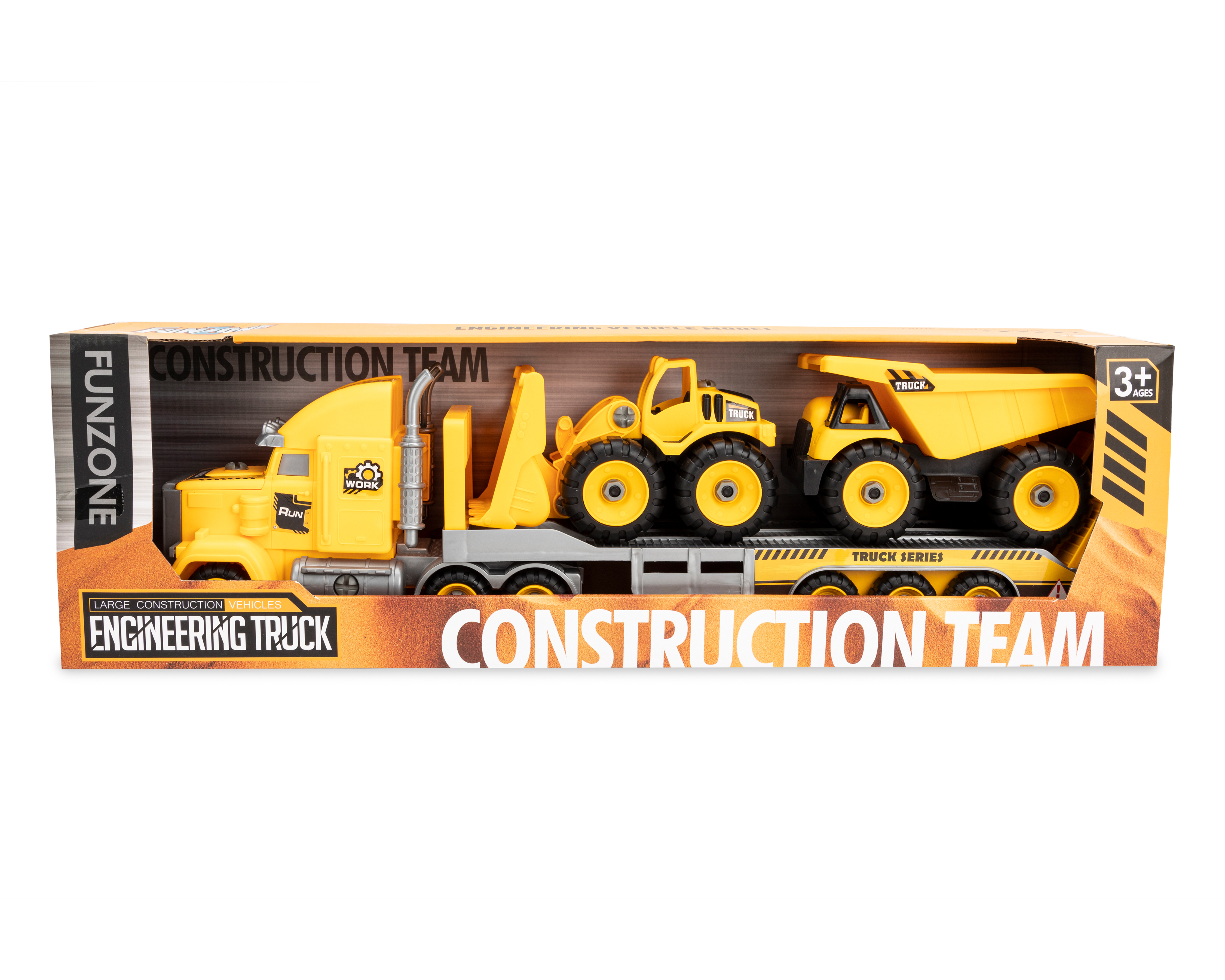 Foto 2 pulgar | Foto 1 | Tráiler con Maquinaria de Construcción Funzone 5 Piezas