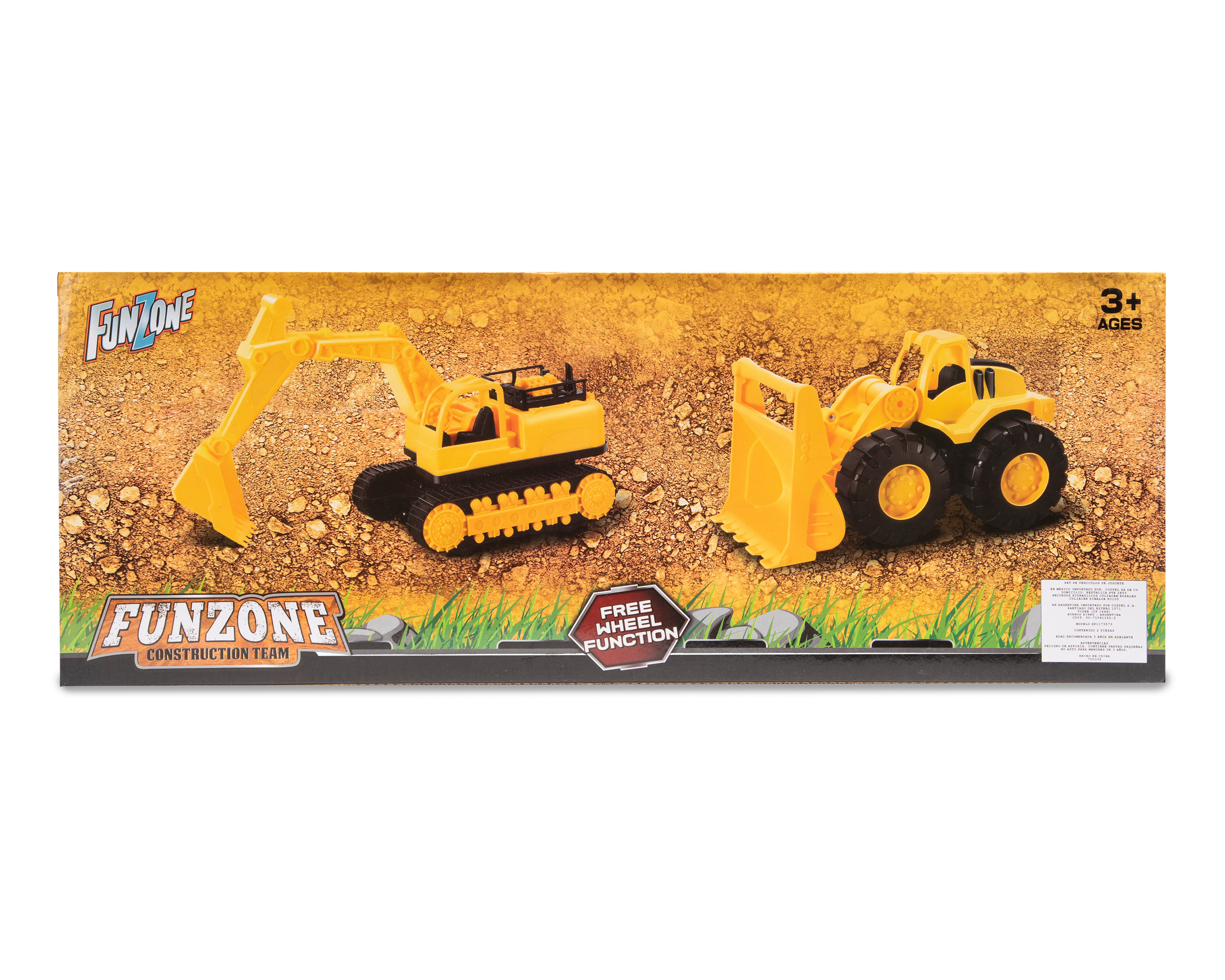 Foto 3 pulgar | Foto 2 | Vehículos de Construcción Funzone 2 Piezas