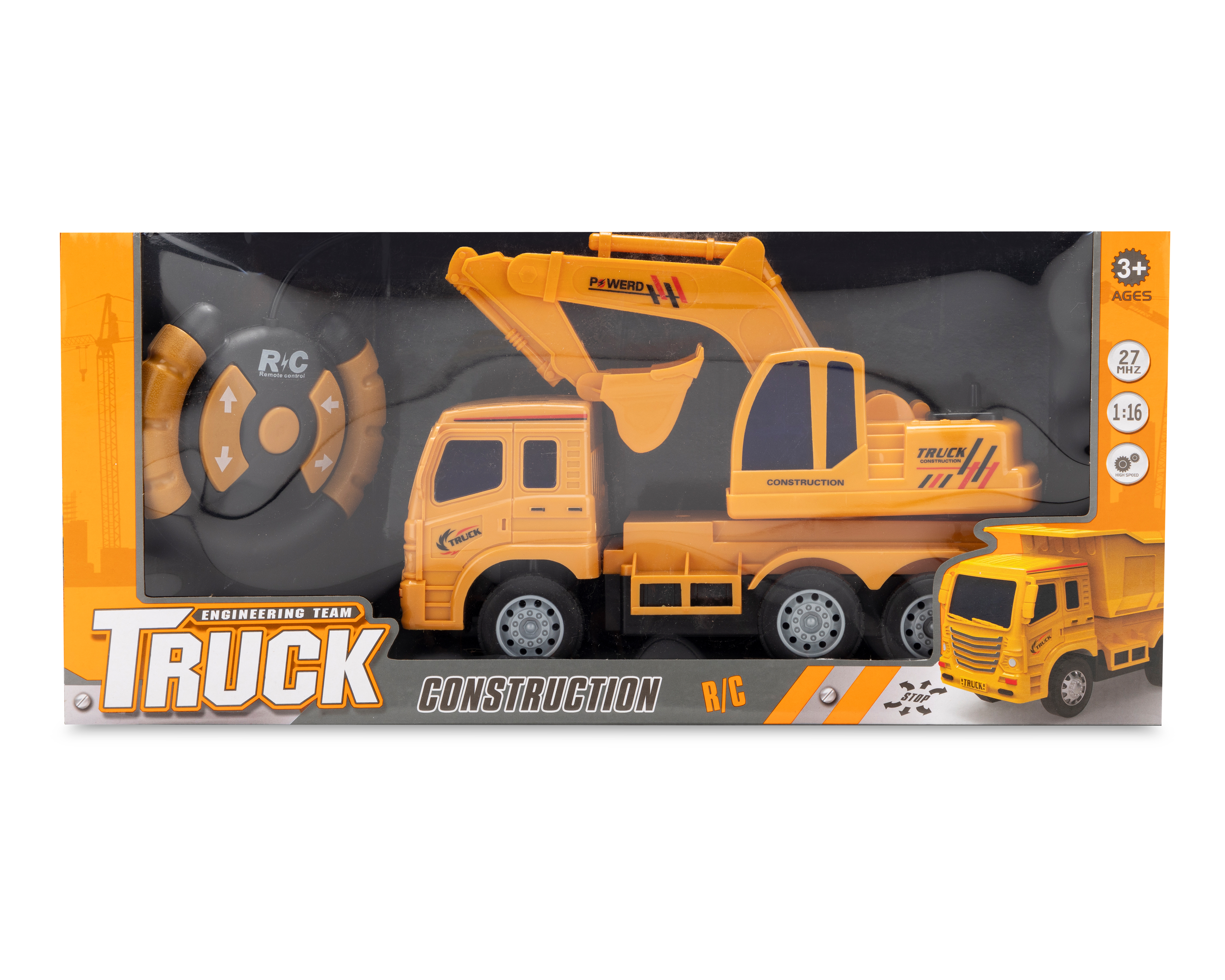 Foto 2 pulgar | Foto 1 | Grúa a Control Remoto Funzone Engineering Team Truck