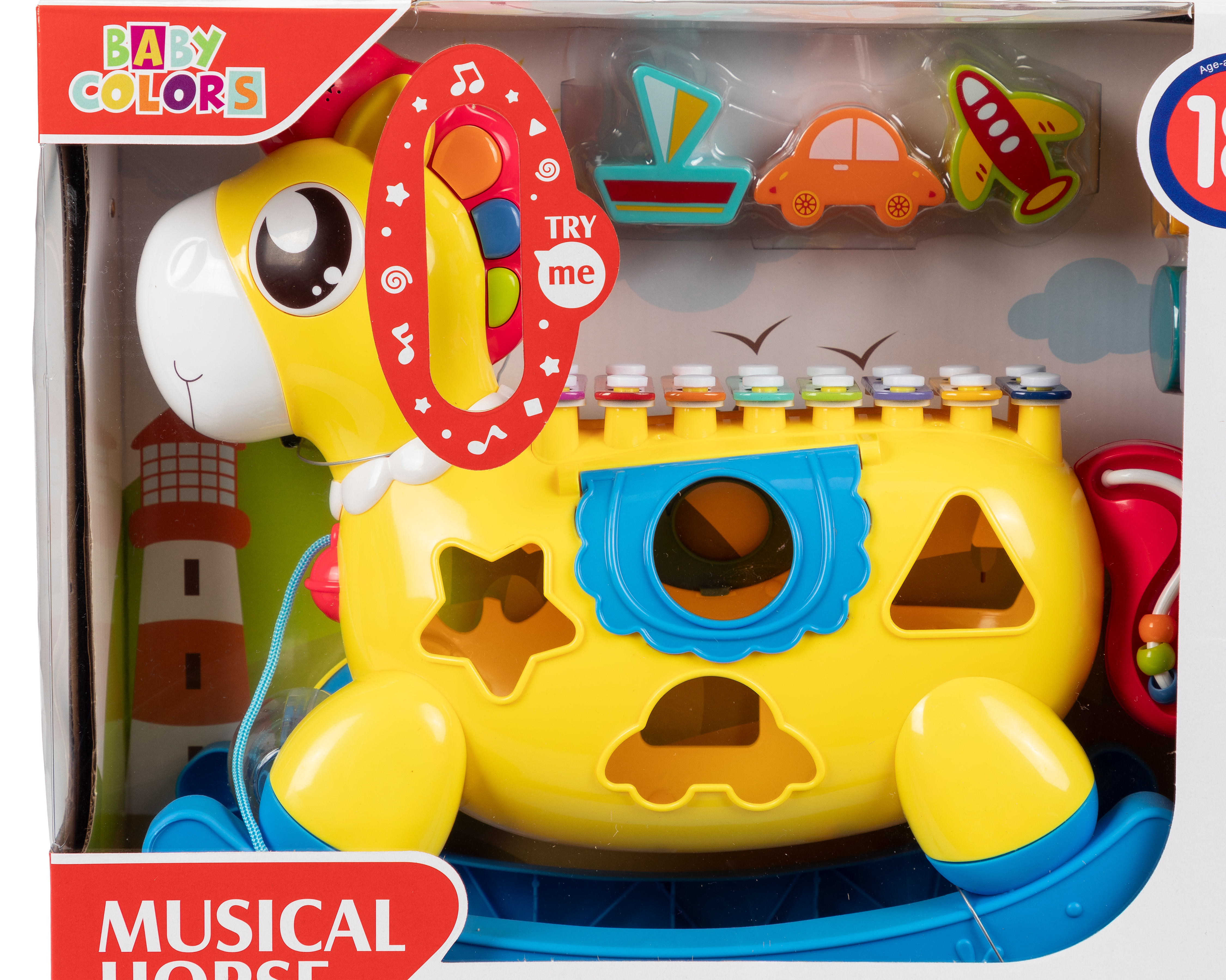 Foto 10 pulgar | Foto 9 | Caballo Musical Baby Colors