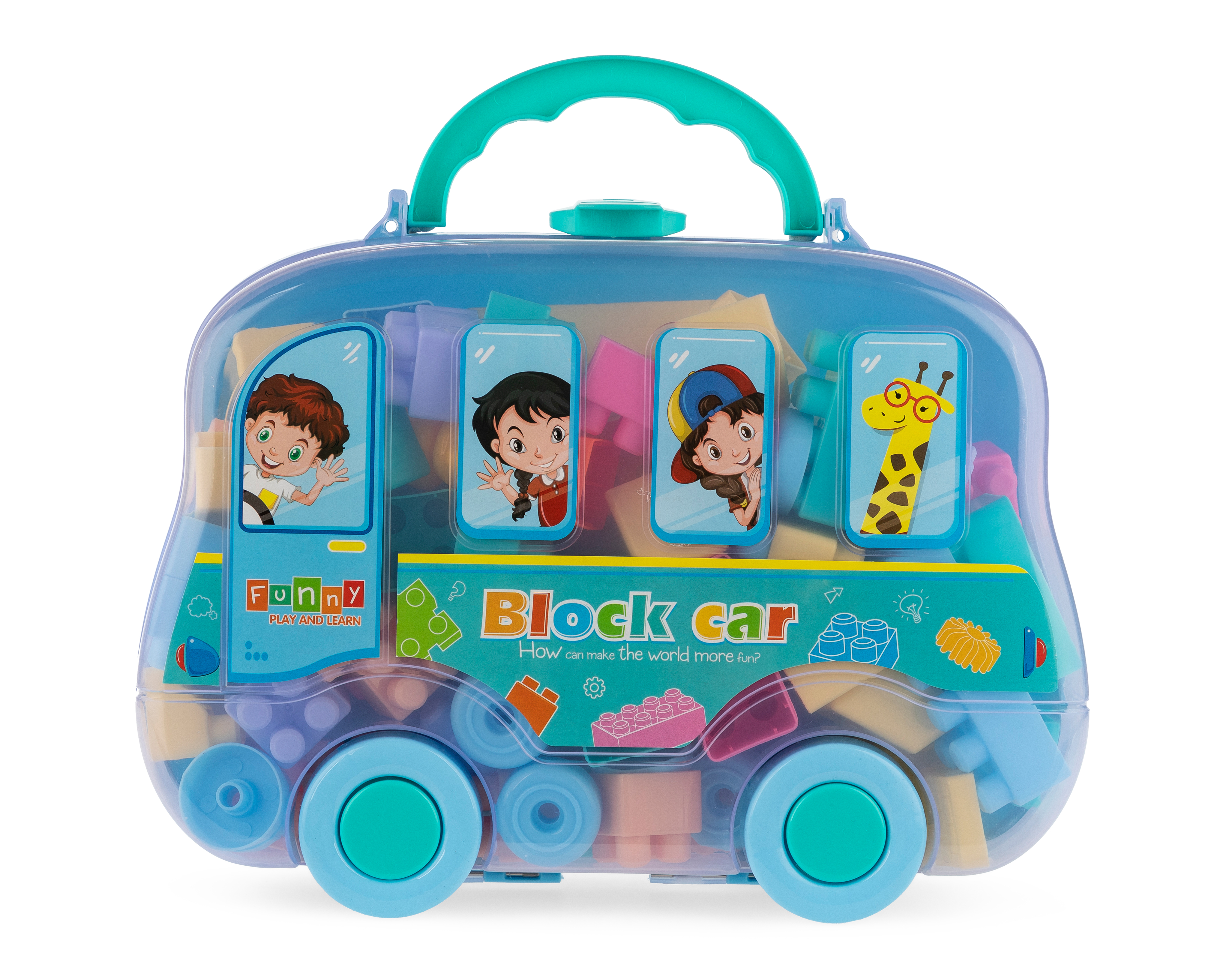 Foto 6 pulgar | Foto 5 | Bloques de Construcción Baby Colors 85 Piezas