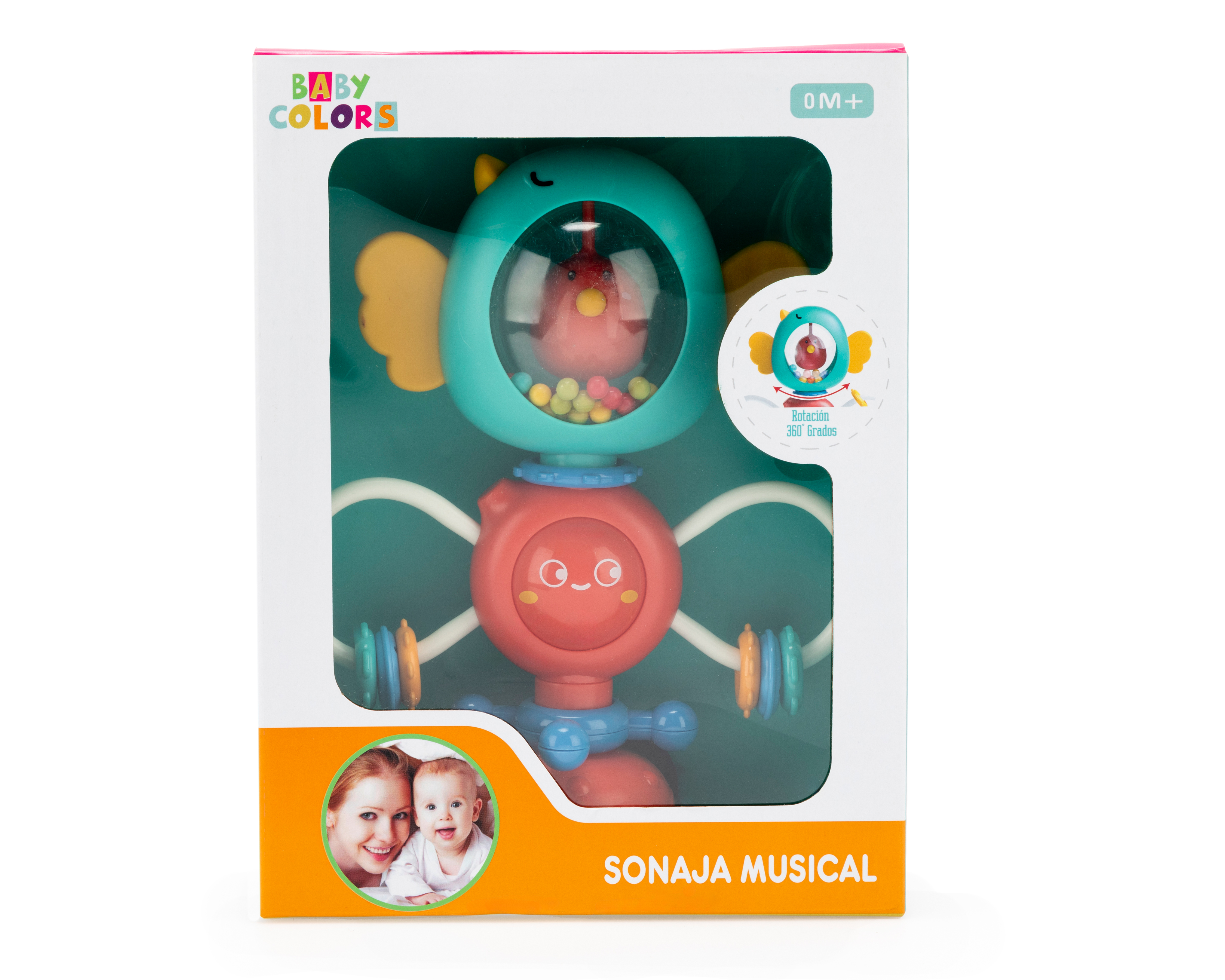 Sonaja Musical Baby Colors con Sonidos