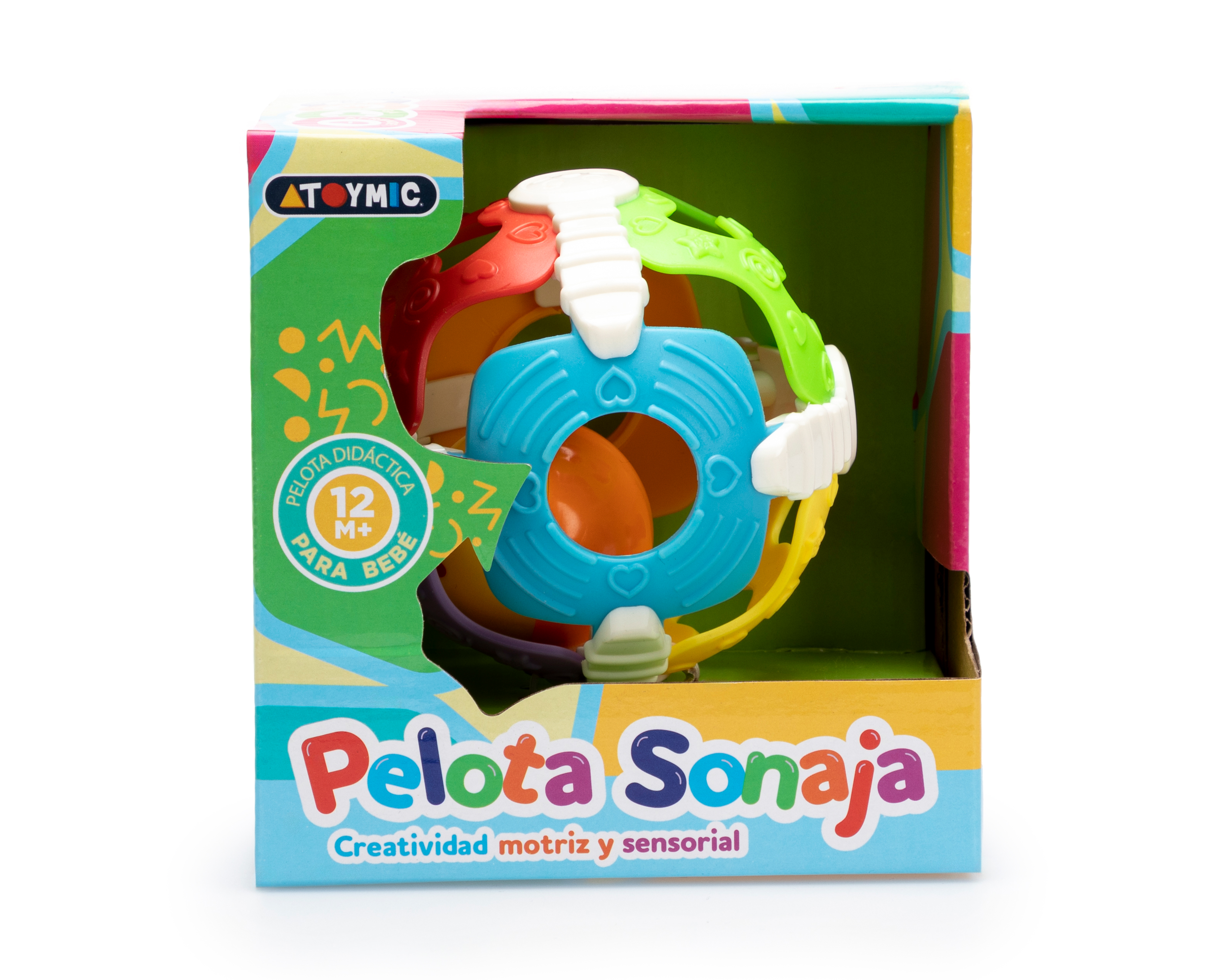 Pelota Didáctica Baby Colors Atoymic