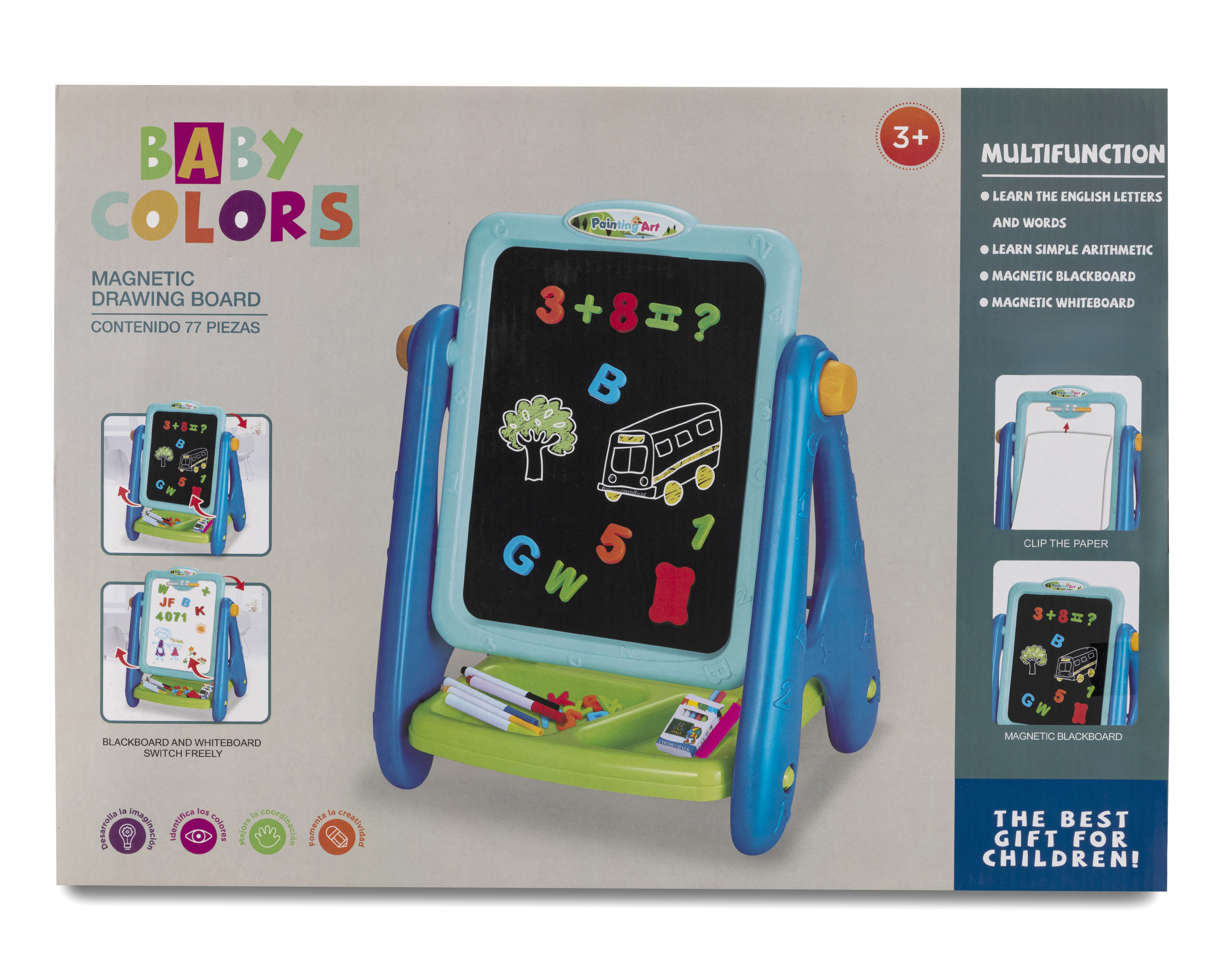 Foto 1 | Foto 1 | Pizarrón Artístico Baby Colors Multifuncional