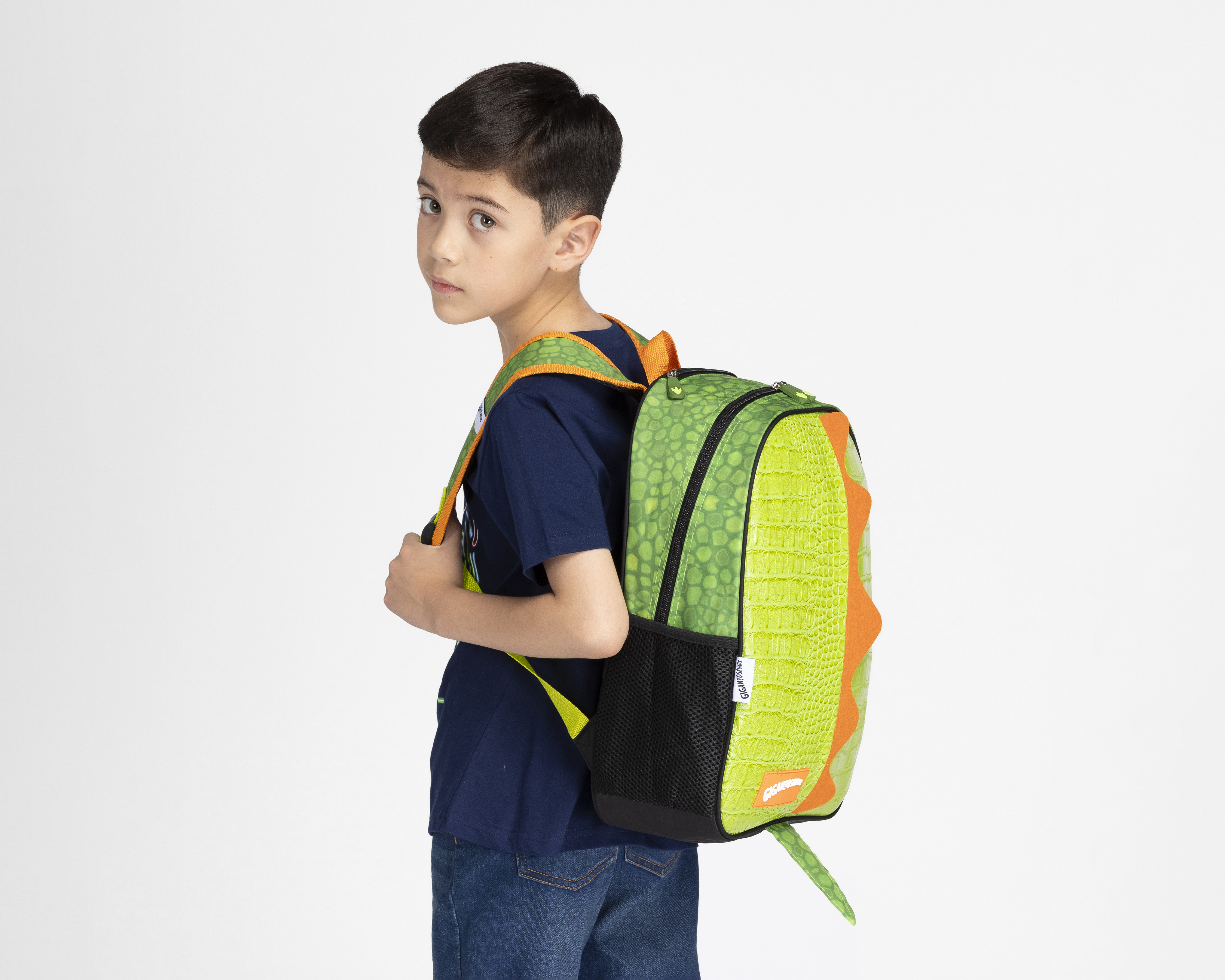 Foto 10 pulgar | Foto 9 | Mochila Gigantosaurus Verde