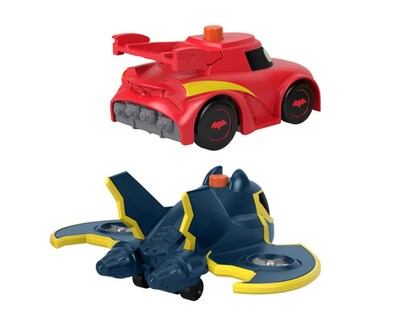 Foto 2 | Foto 2 | Redbird y Batwing Fisher Price Batwheels con Luces