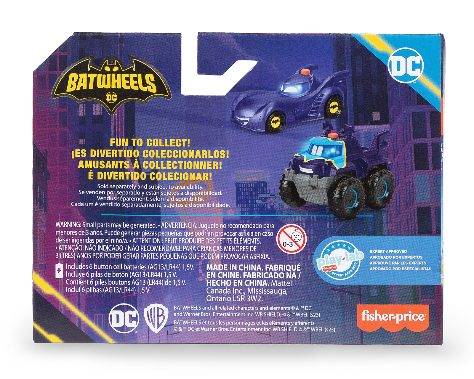 Foto 7 | Foto 7 | Redbird y Batwing Fisher Price Batwheels con Luces