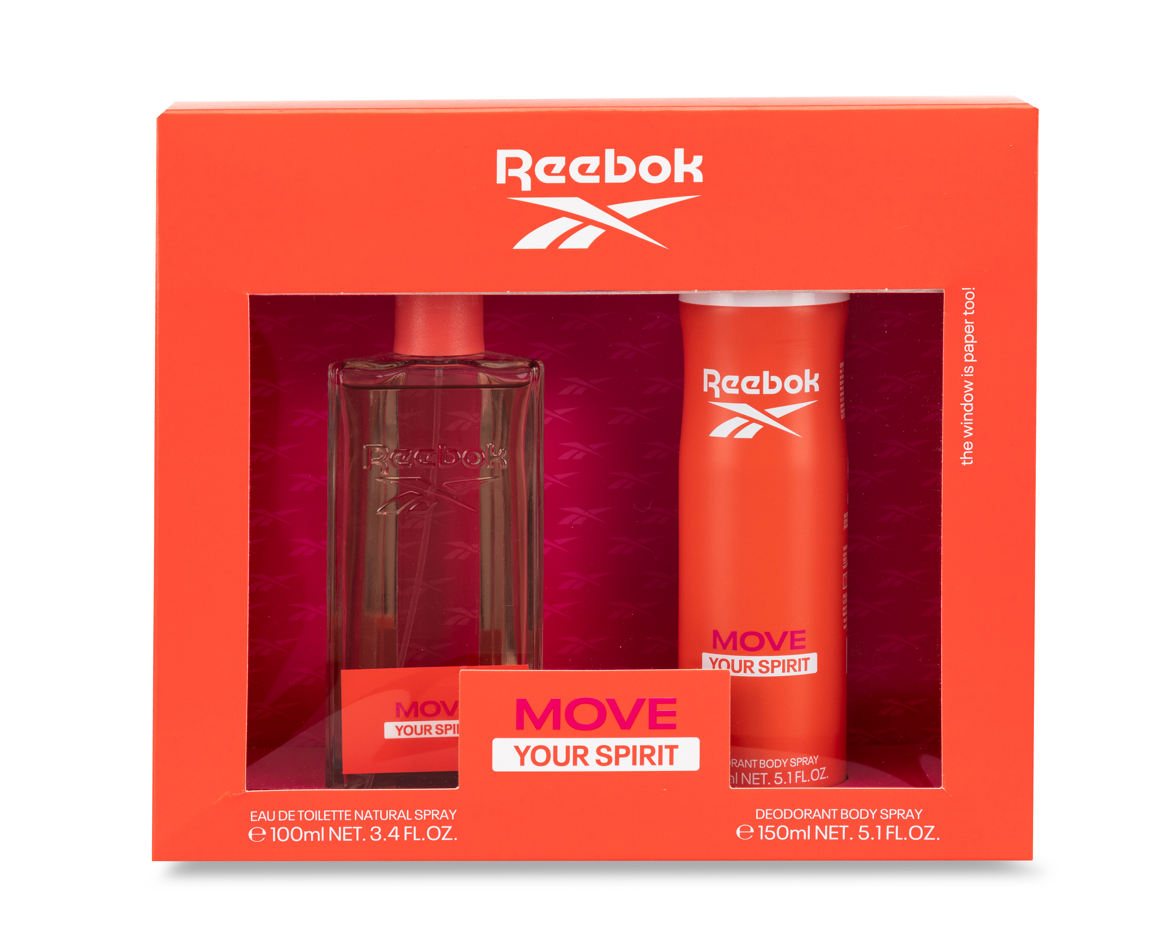Foto 2 pulgar | Foto 1 | Estuche para Mujer Reebok Move Your Spirit 2 Piezas