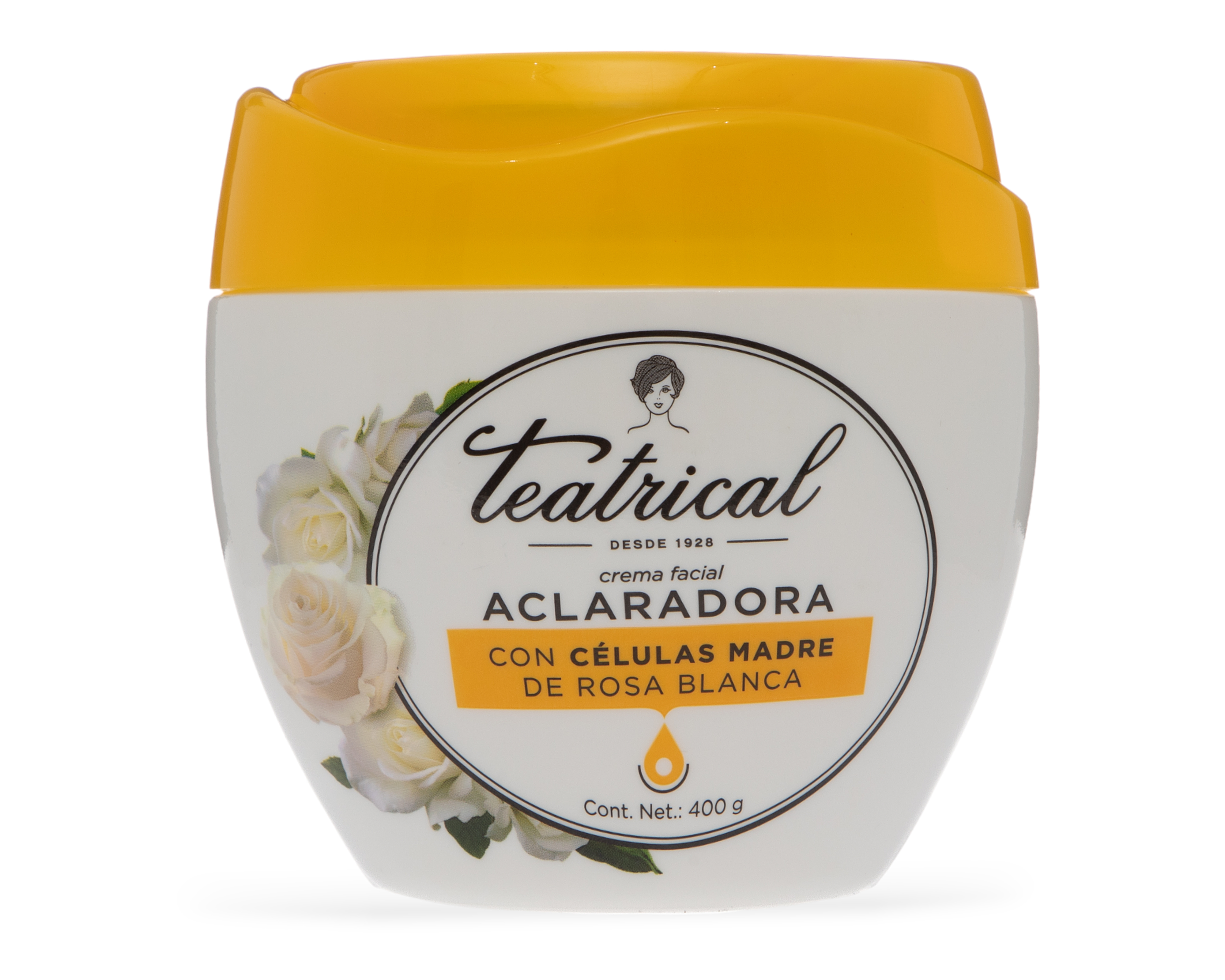 Foto 2 | Foto 2 | Crema Facial Teatrical Aclaradora con Células Madre de Rosa Blanca 400 + 100 g