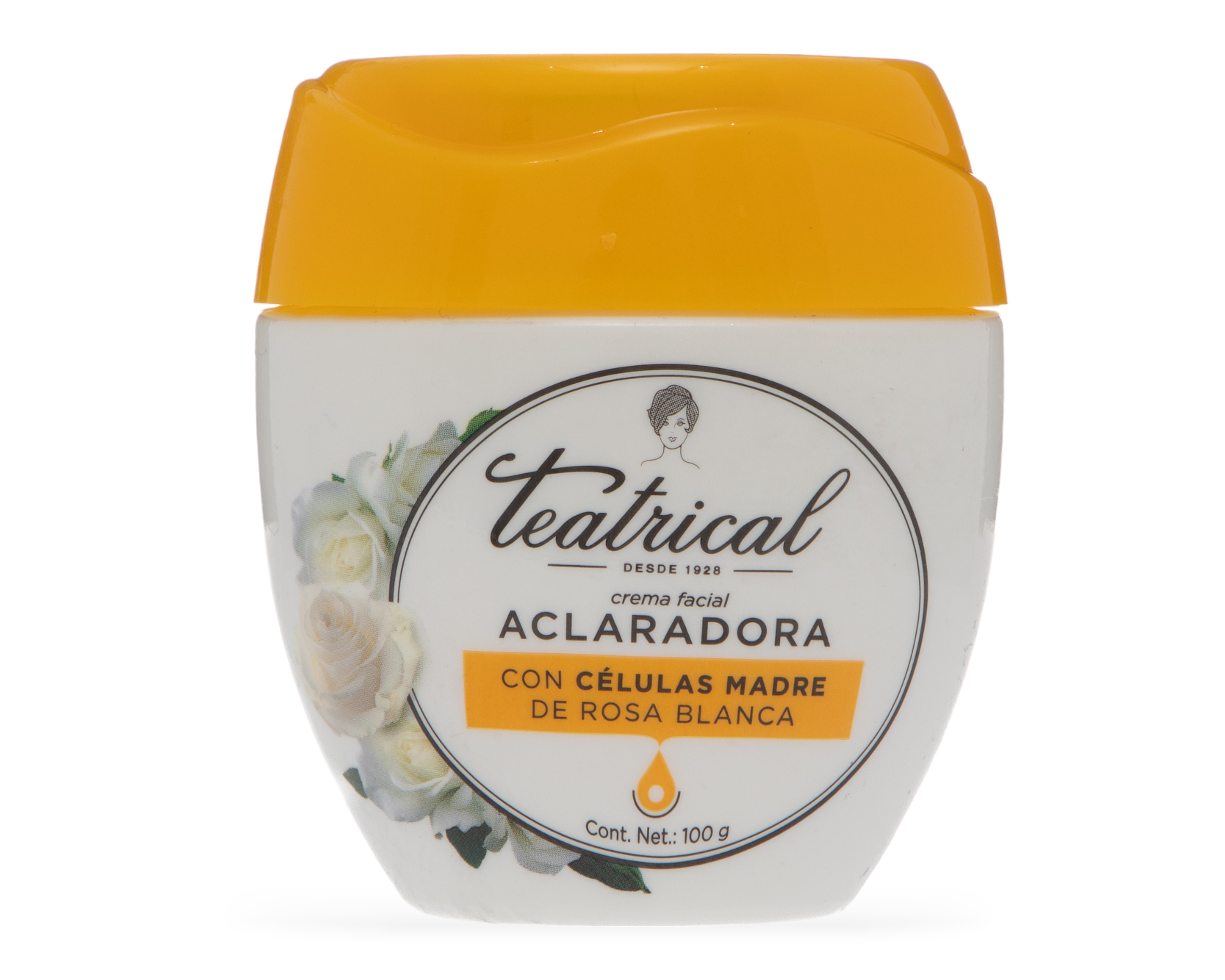 Foto 4 pulgar | Foto 3 | Crema Facial Teatrical Aclaradora con Células Madre de Rosa Blanca 400 + 100 g