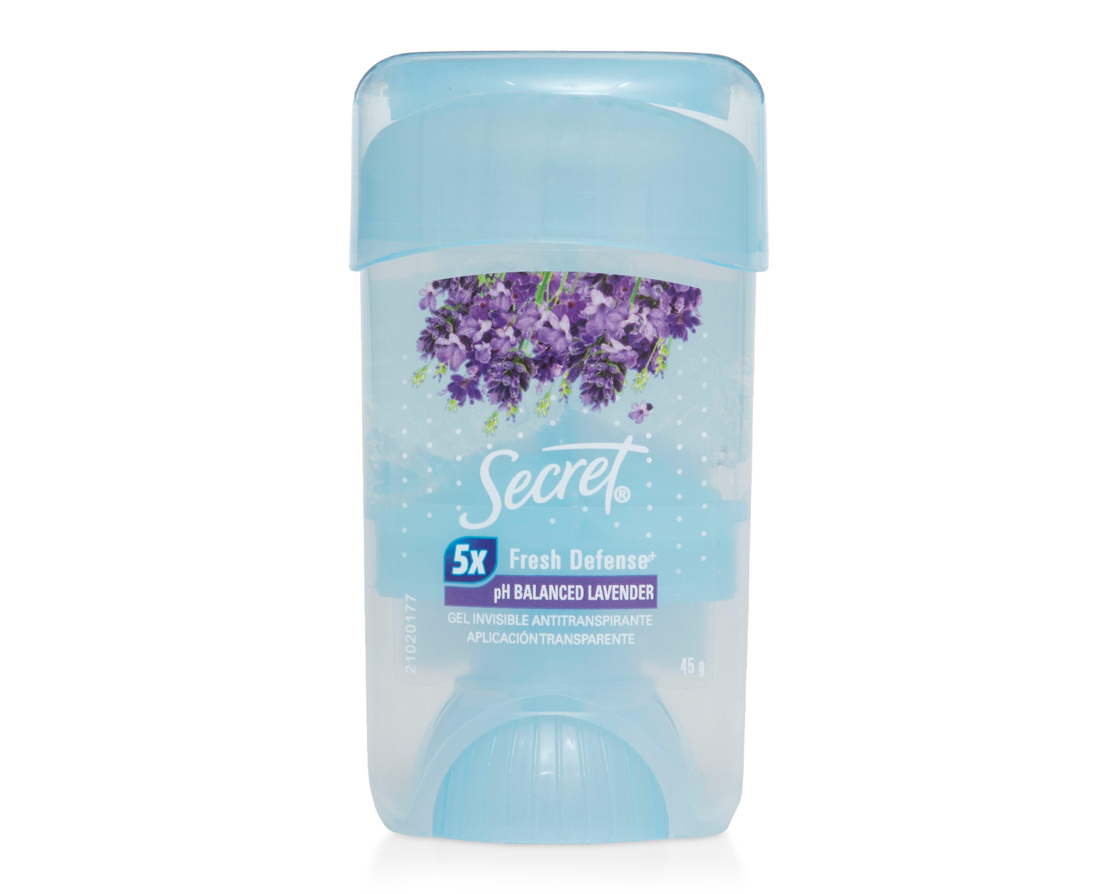 Foto 2 pulgar | Foto 1 | Desodorante en Barra Secret Gel Invisible Ph Balanced Lavender 45 g